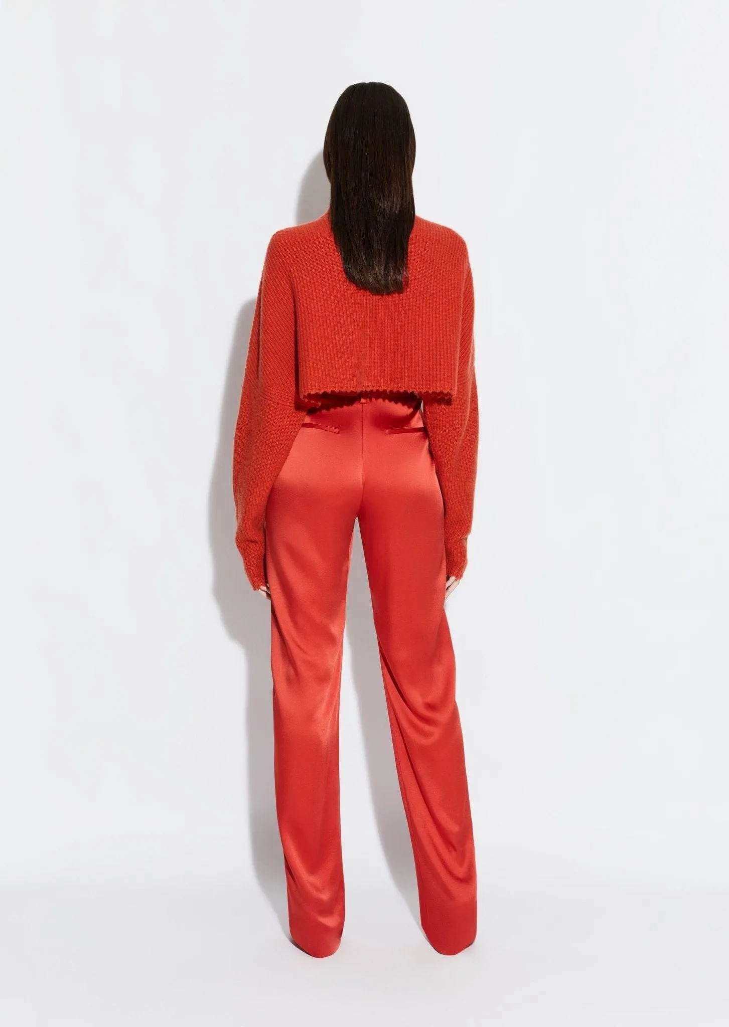 Airy Cashmere Cropped Turtleneck sold by LAPOINTE product image thumbnail 2