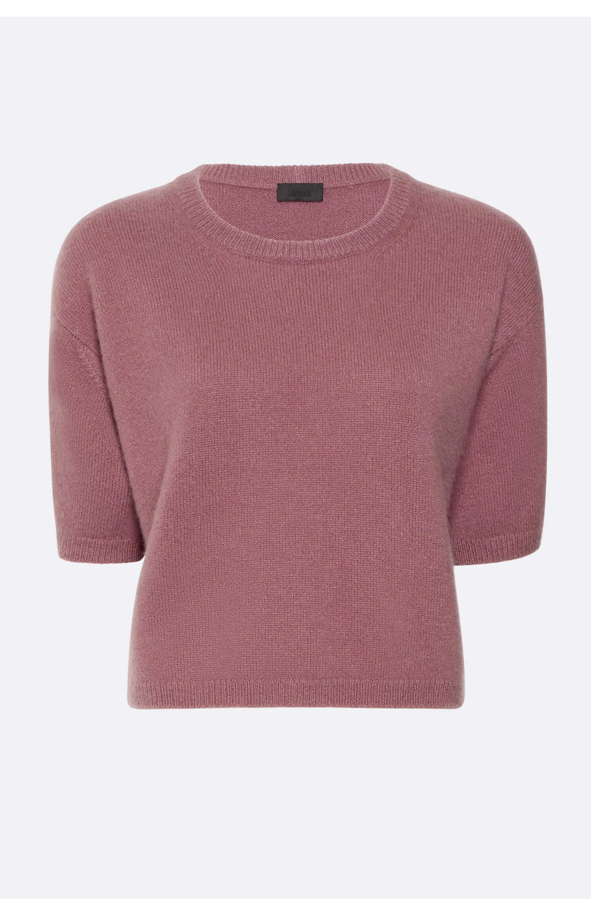 Cashmere Short Sleeve Sweater sold by LAPOINTE