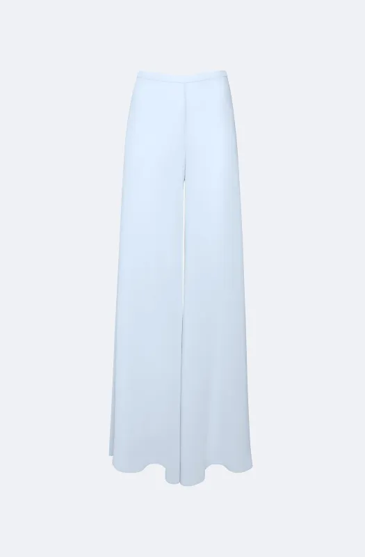 Lightweight Georgette Wide Leg Pant With Pockets made by LAPOINTE