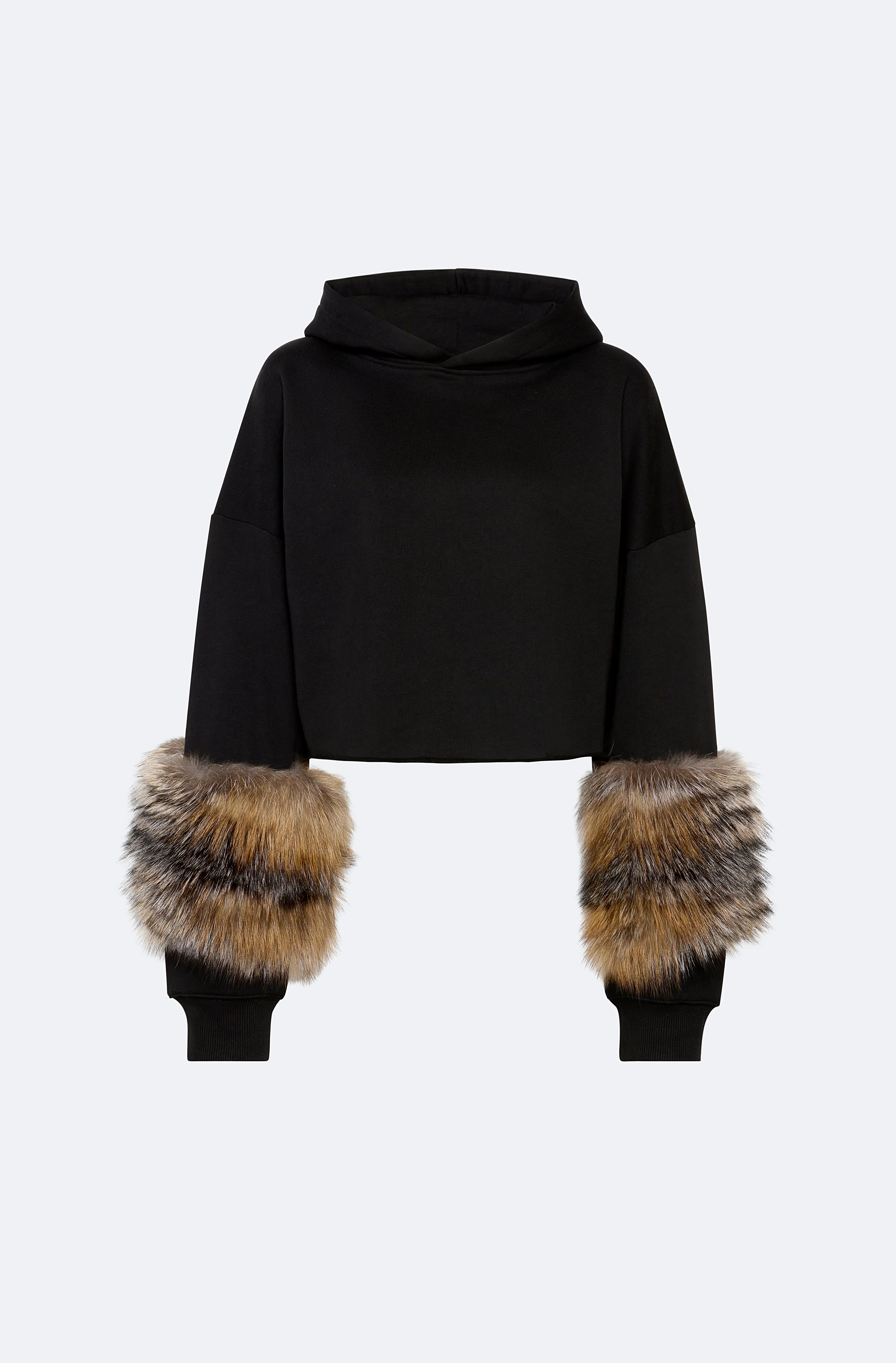 Cotton Sweatshirt With Fur sold by LAPOINTE product image thumbnail 4