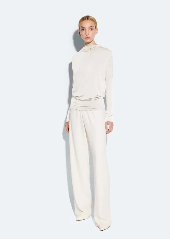 Jersey Blouson Top made by LAPOINTE