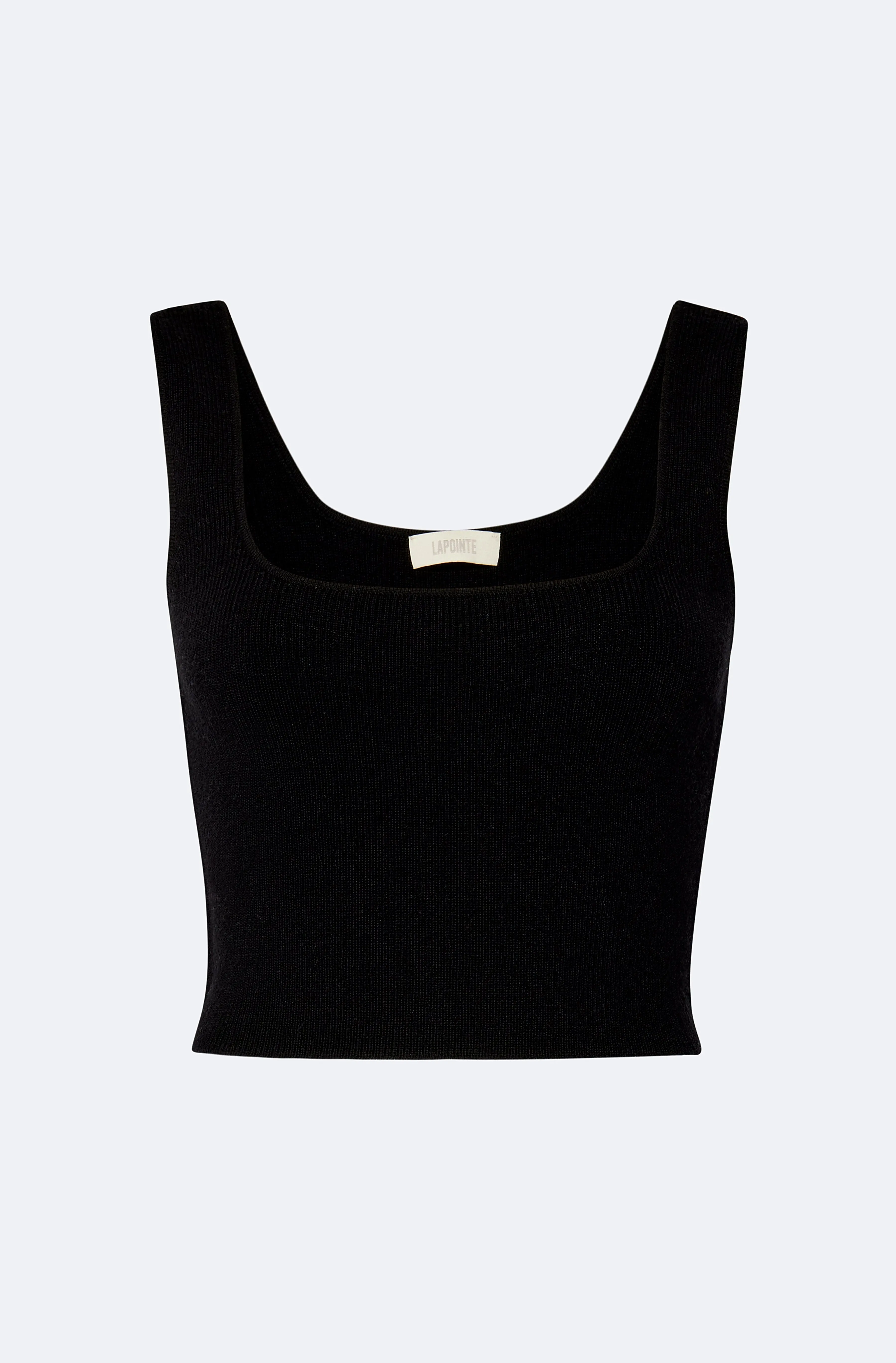 Merino Cropped Tank sold by LAPOINTE product image thumbnail 3