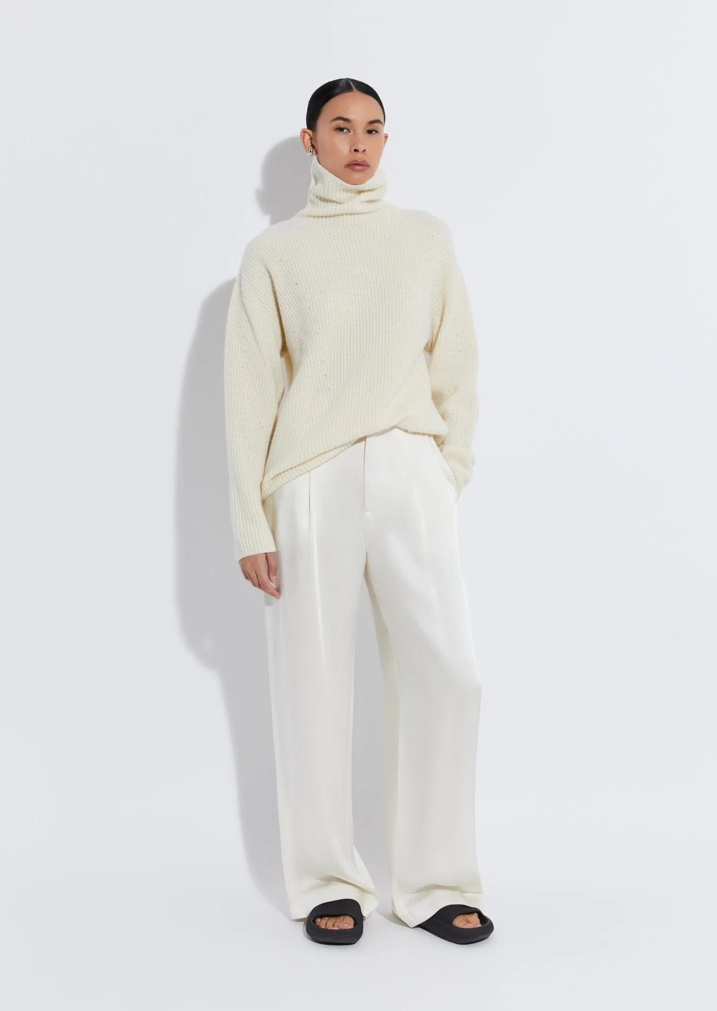Cashmere Silk Turtleneck sold by LAPOINTE