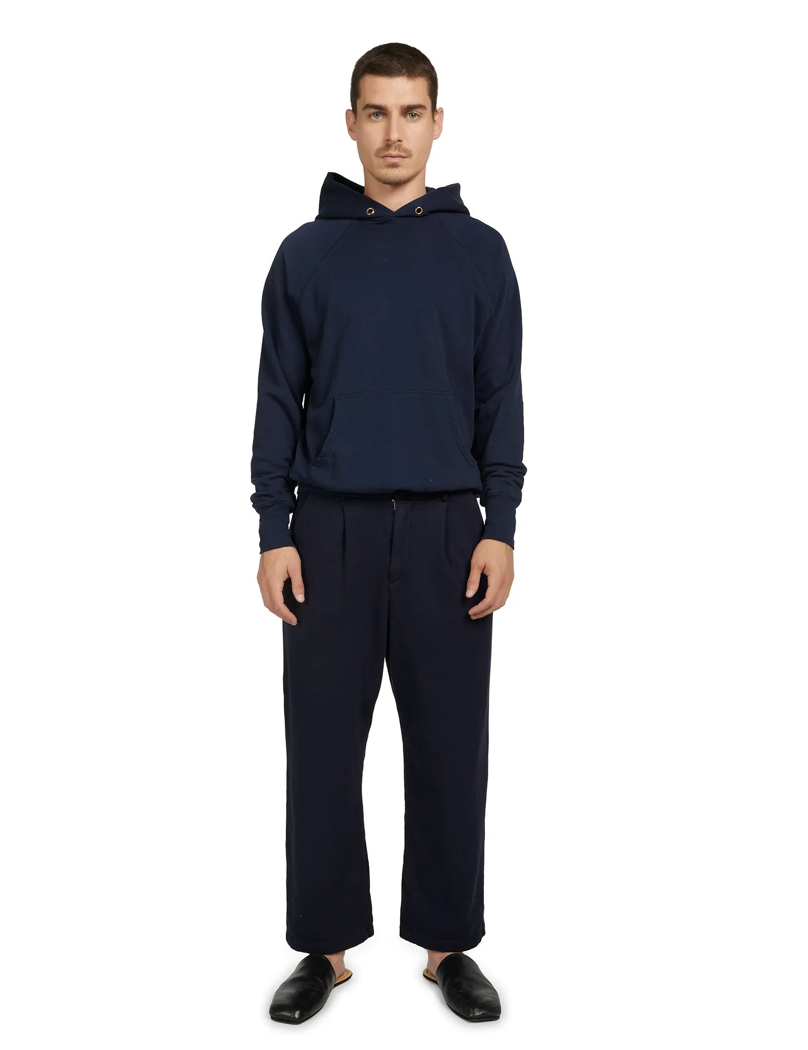 French Terry Classic Raglan Hoodie sold by LES TIEN product image thumbnail 2