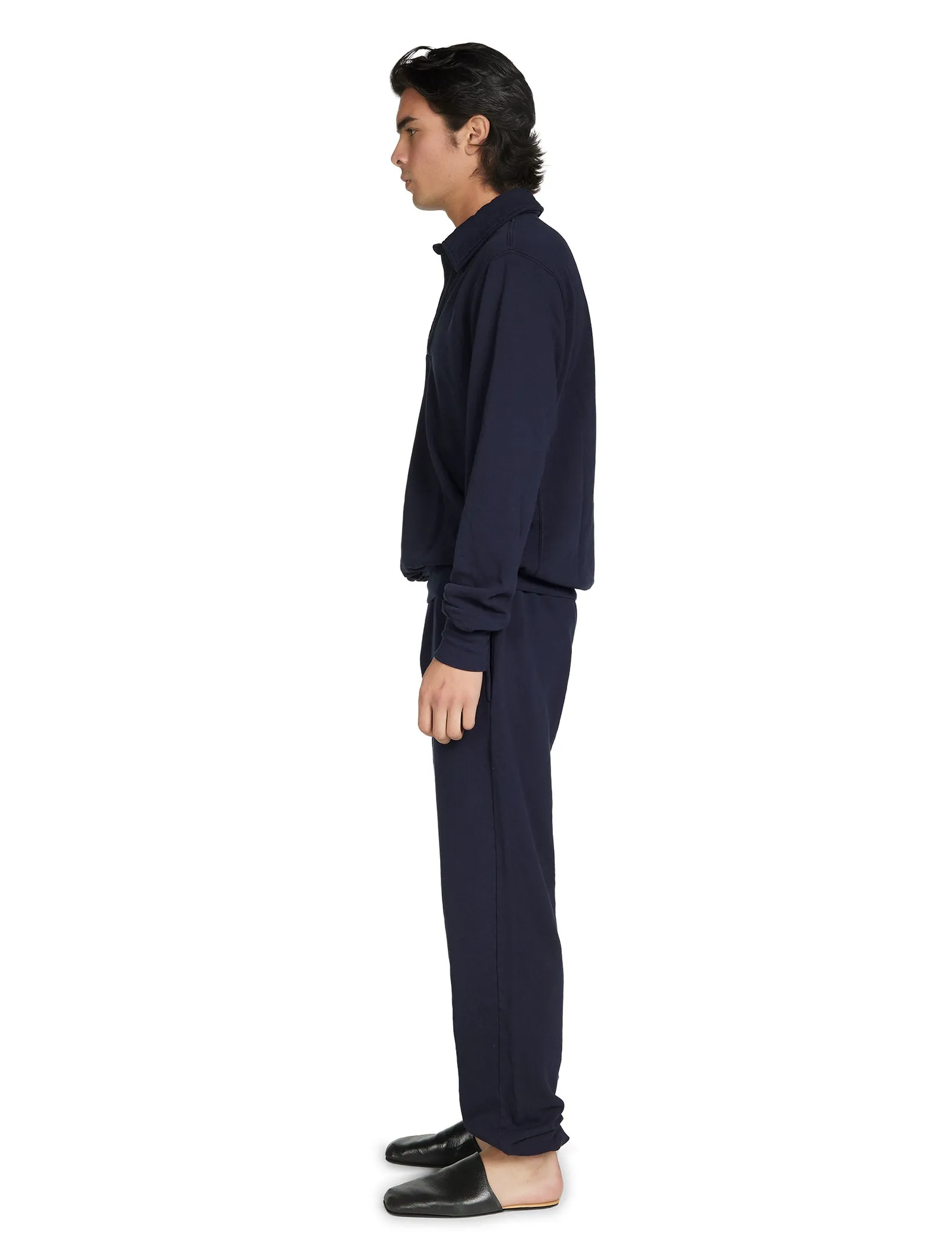 French Terry Banded Polo sold by LES TIEN product image thumbnail 4