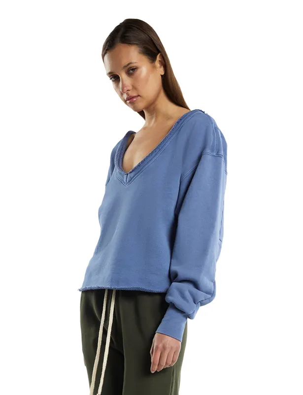 Veronica Double V Roll Neck made by LES TIEN