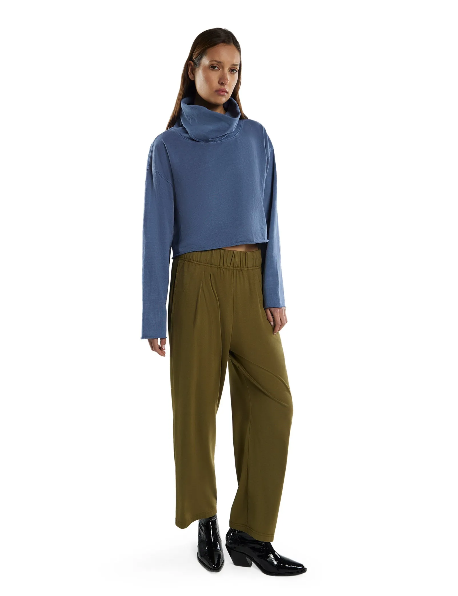 Penny Pleat Front Pant sold by LES TIEN product image thumbnail 4