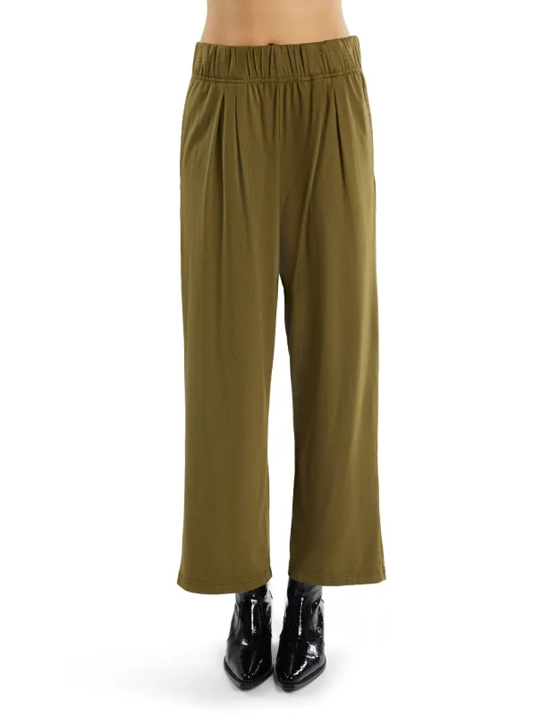 Penny Pleat Front Pant made by LES TIEN