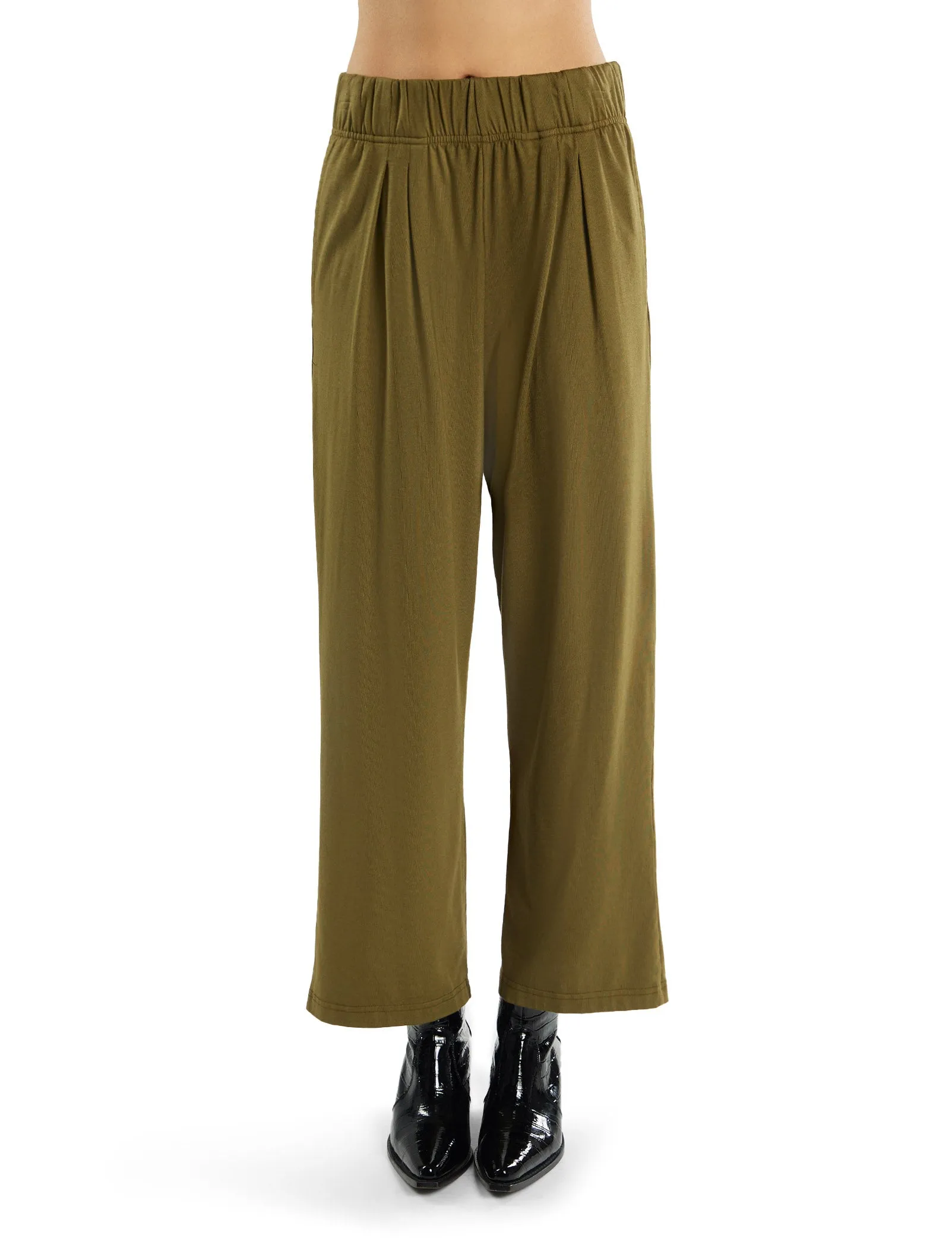 Penny Pleat Front Pant sold by LES TIEN