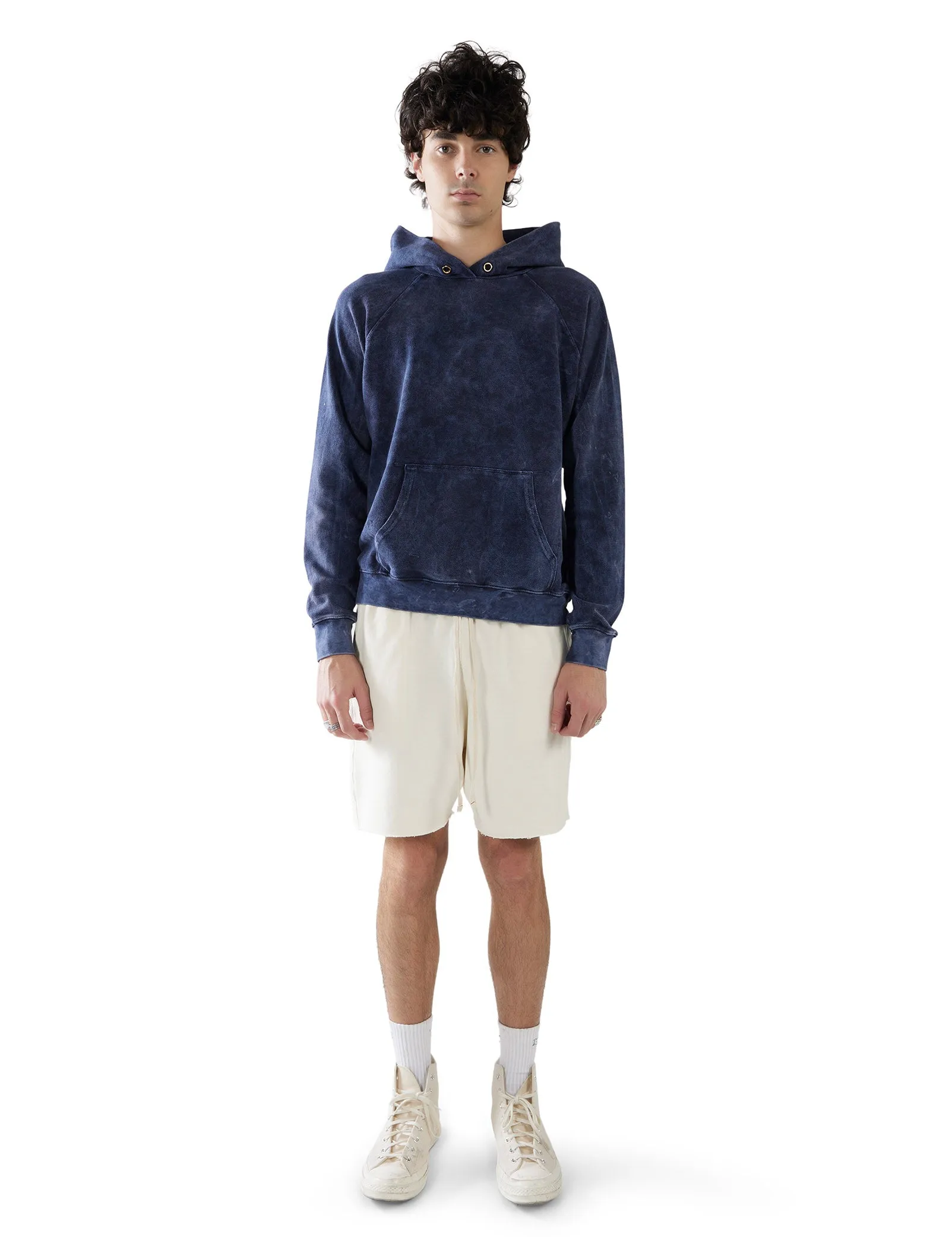 Piqué Raglan Hoodie sold by LES TIEN product image thumbnail 2