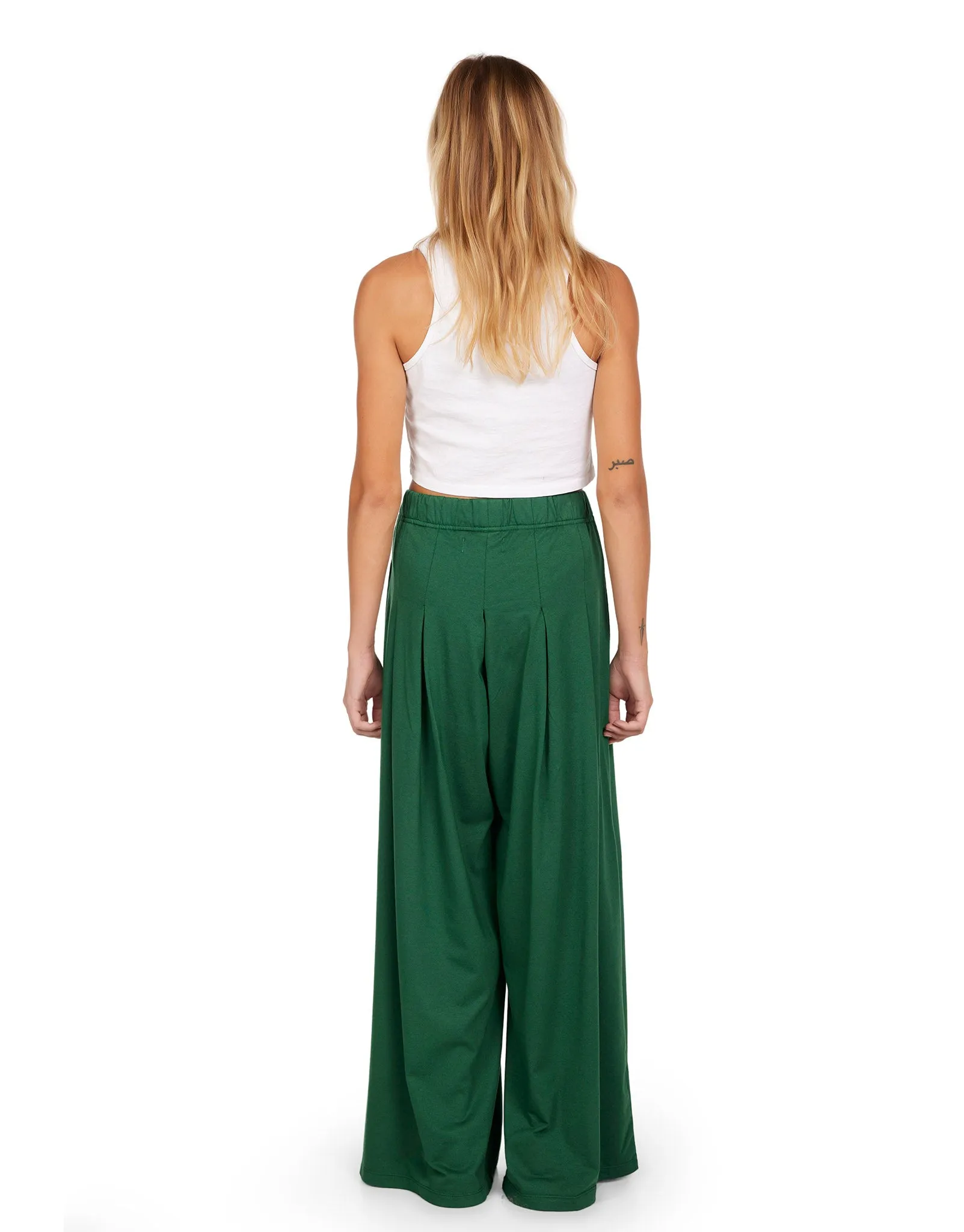 Julia Pleated Palazzo Pant sold by LES TIEN product image thumbnail 5