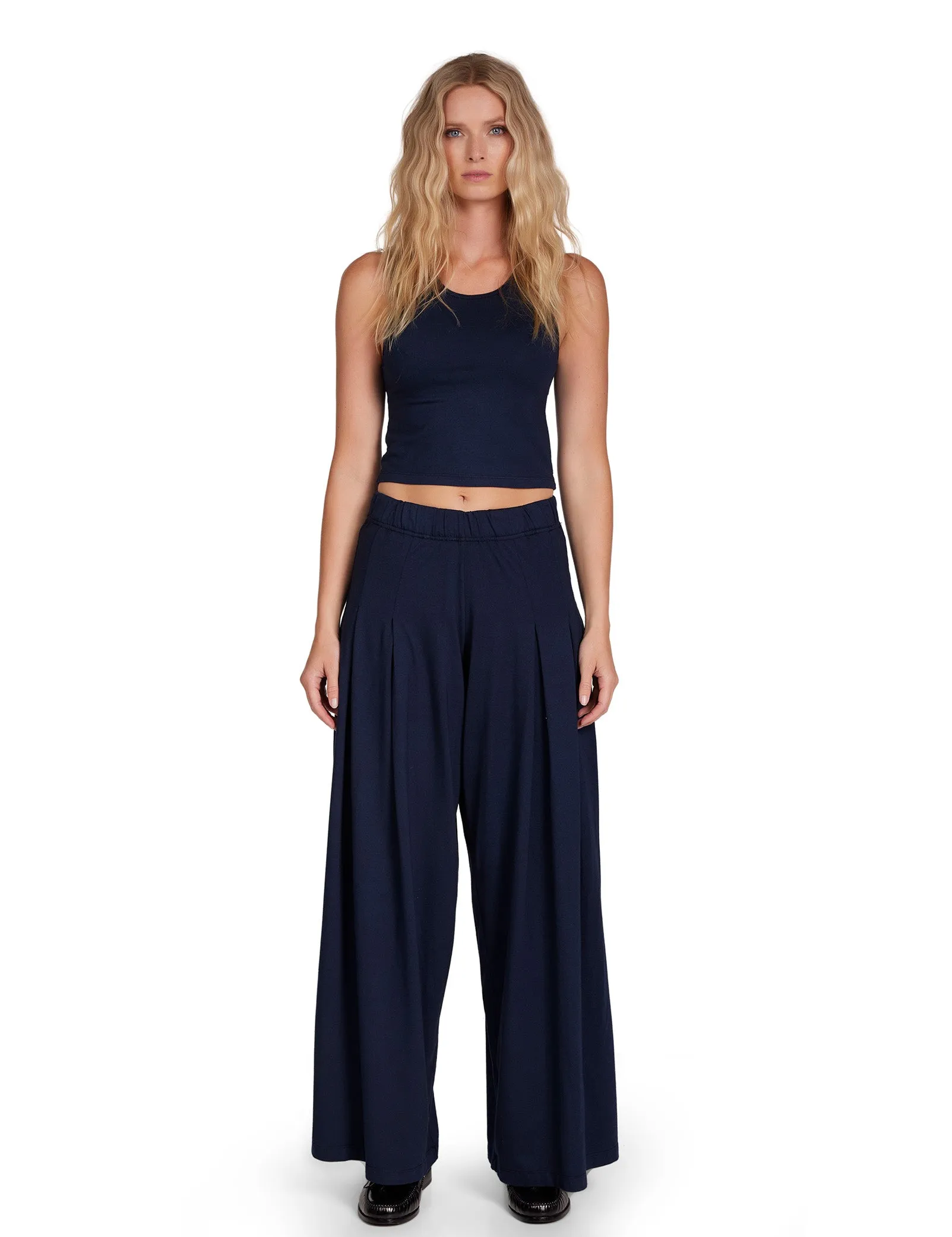 Julia Pleated Palazzo Pant sold by LES TIEN product image thumbnail 2