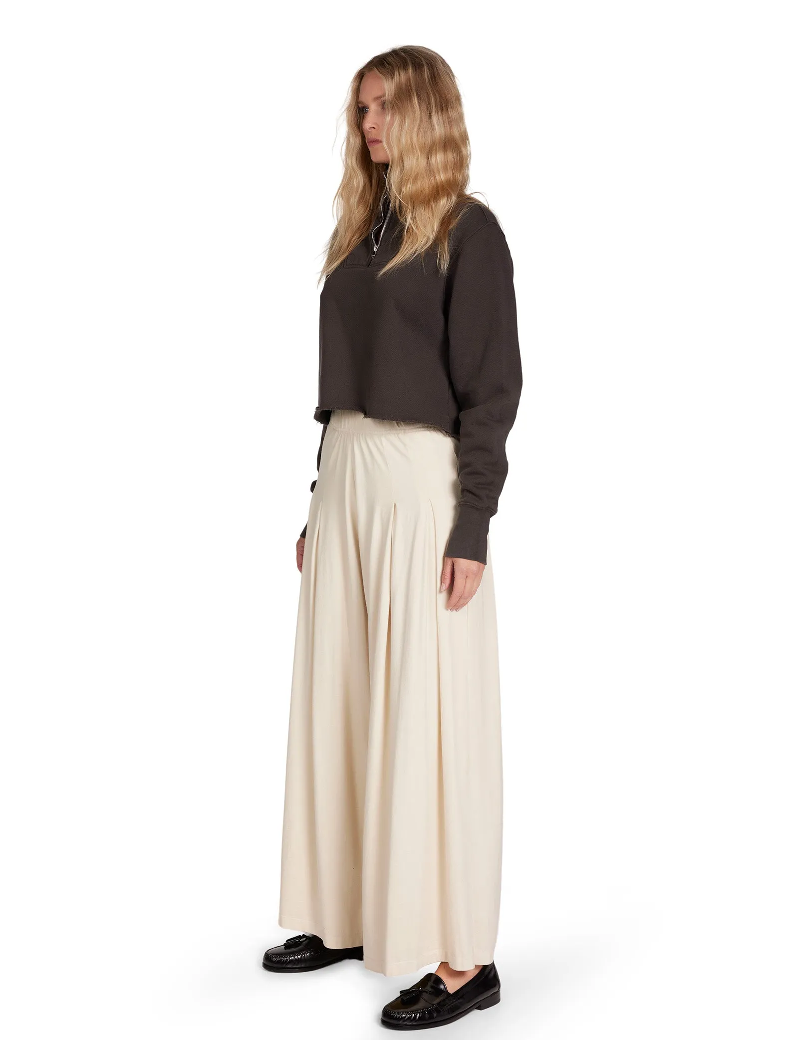 Julia Pleated Palazzo Pant sold by LES TIEN product image thumbnail 5