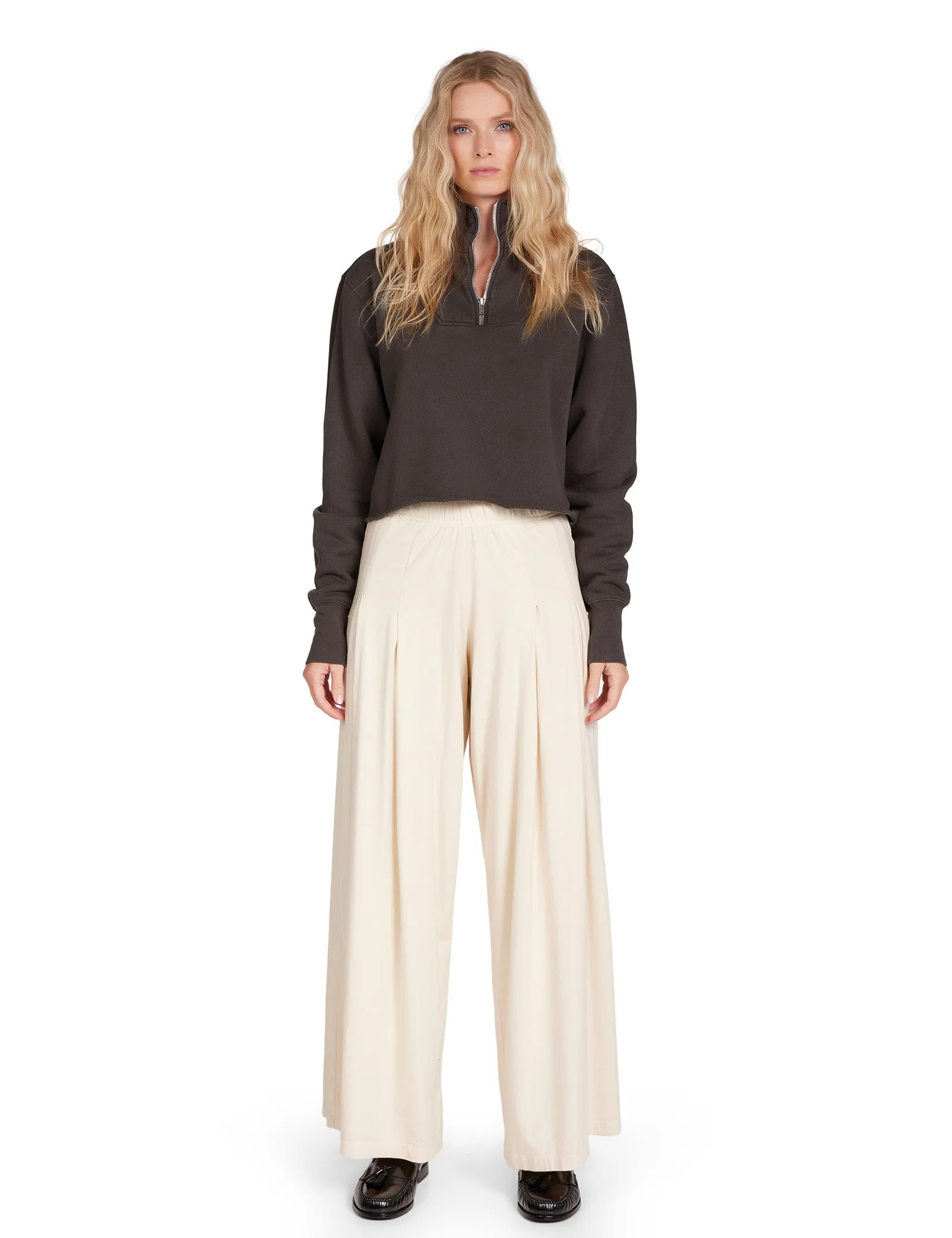 Julia Pleated Palazzo Pant sold by LES TIEN product image thumbnail 2