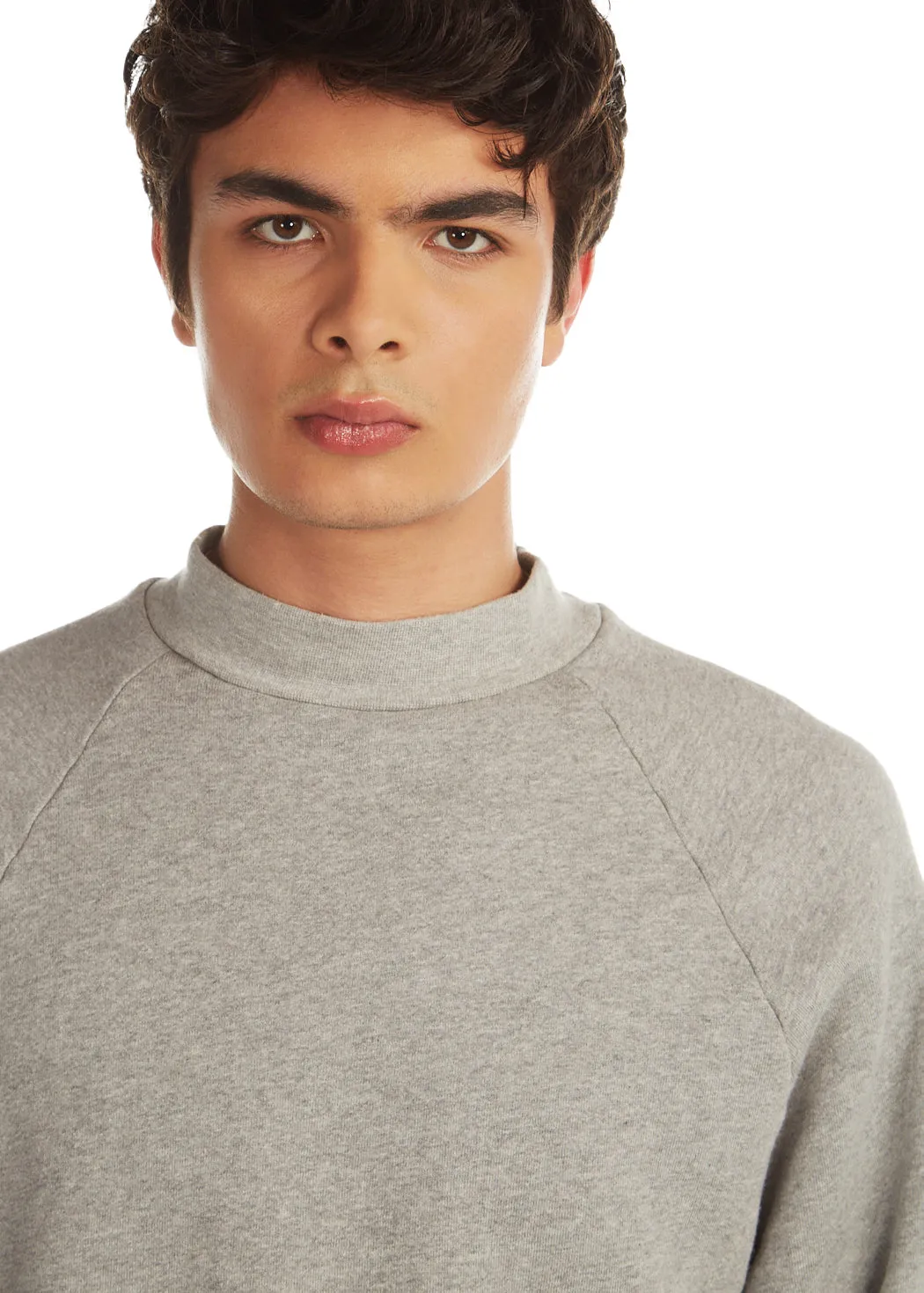Heavyweight Mock Neck Raglan sold by LES TIEN product image thumbnail 4