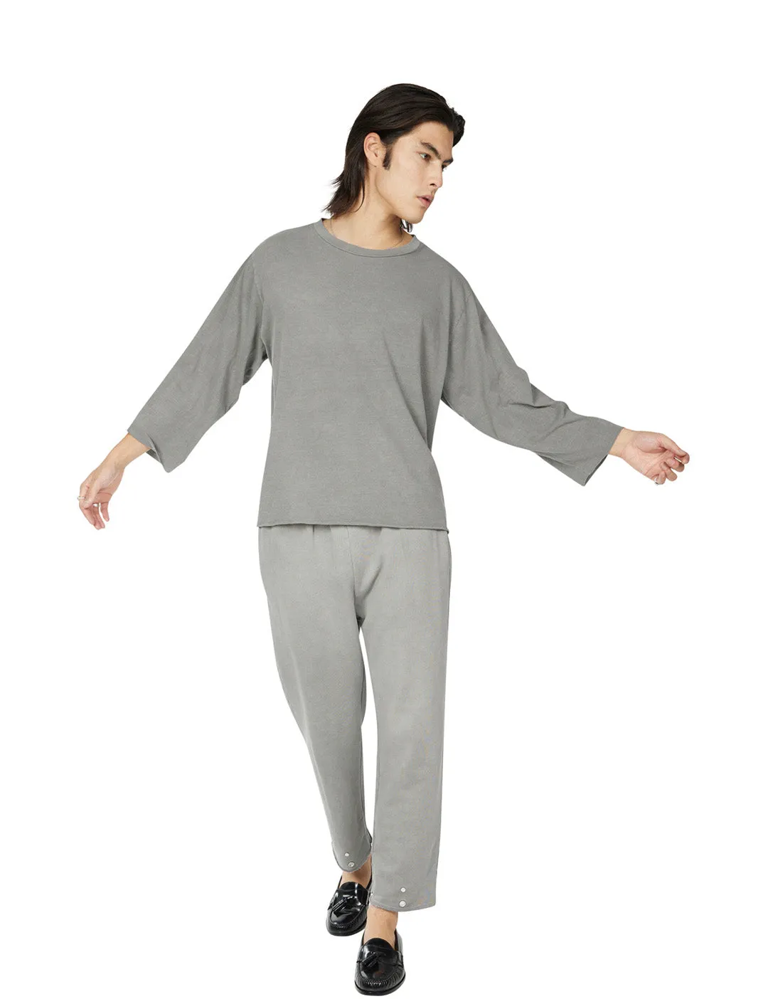 Organic Oversized Long Sleeve Tee sold by LES TIEN product image thumbnail 2