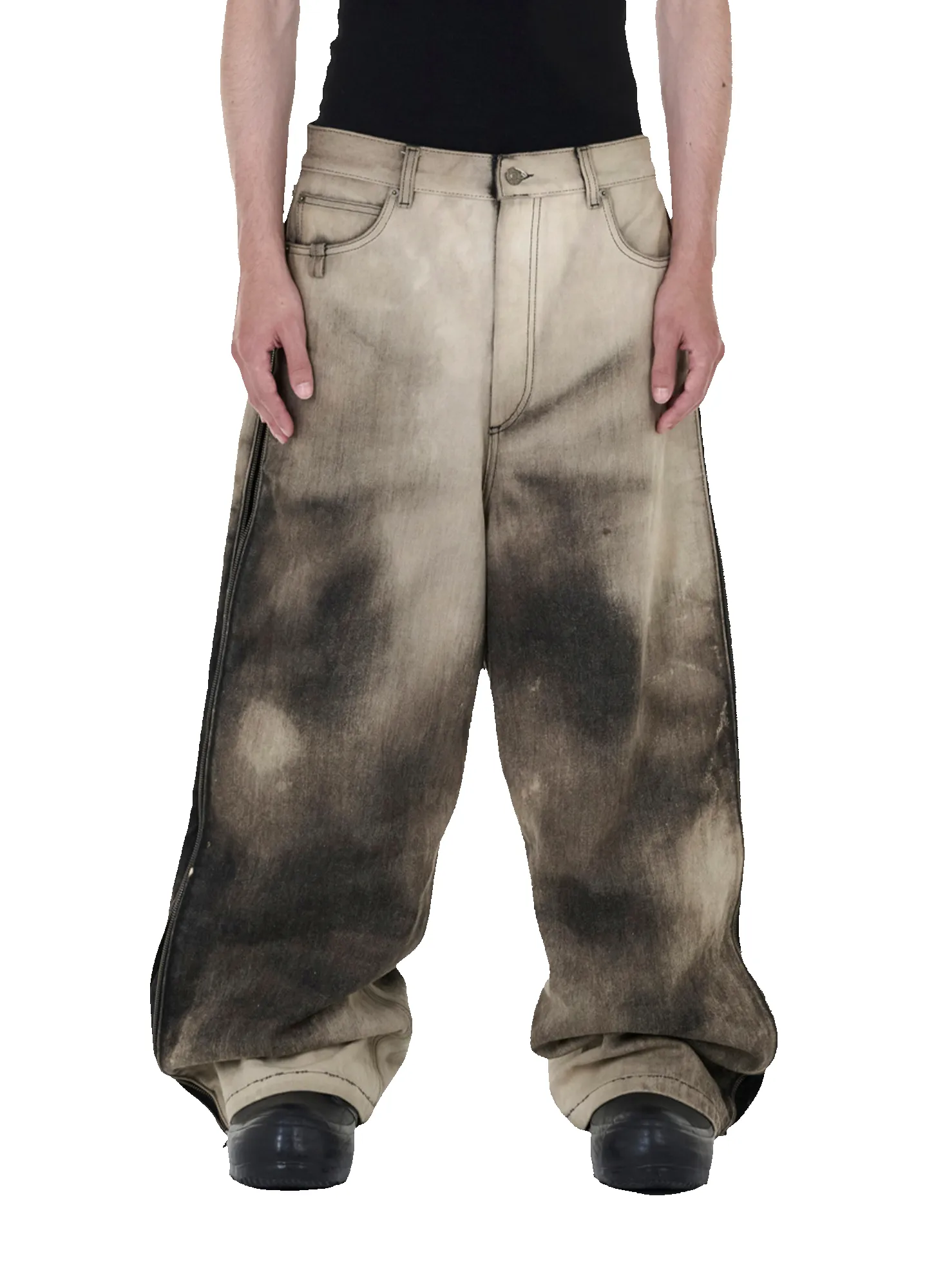 SIDE ZIP JEANS sold by LUU DAN product image thumbnail 3