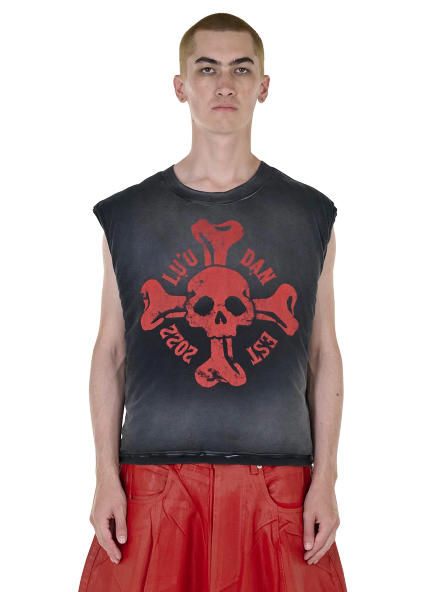 WADDED SLEEVELESS TEE sold by LUU DAN product image thumbnail 3