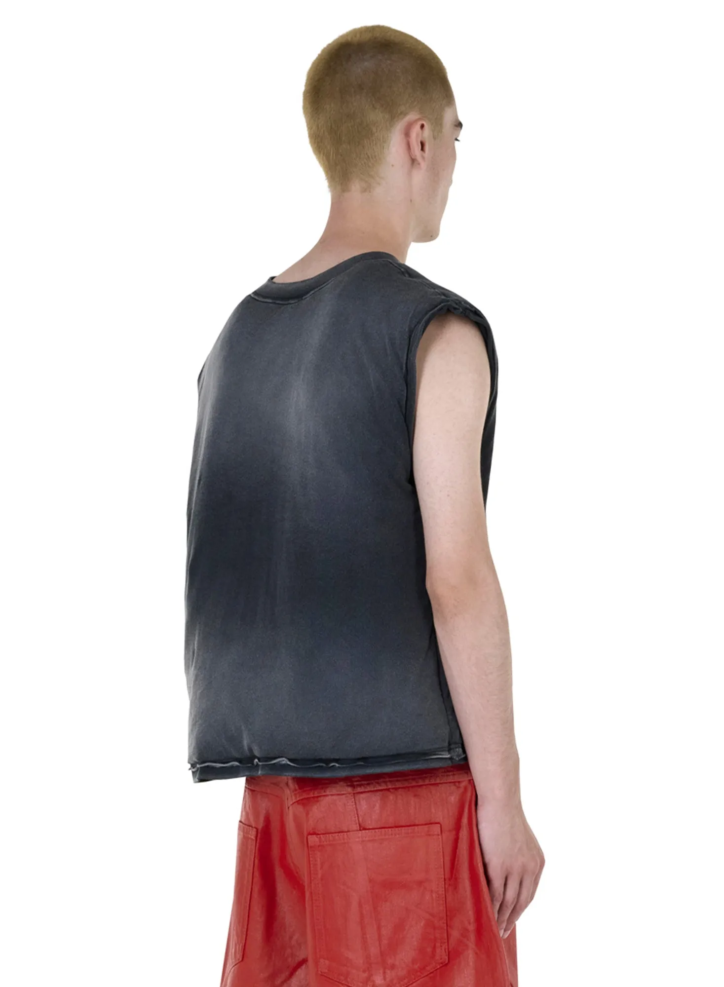 WADDED SLEEVELESS TEE sold by LUU DAN product image thumbnail 5