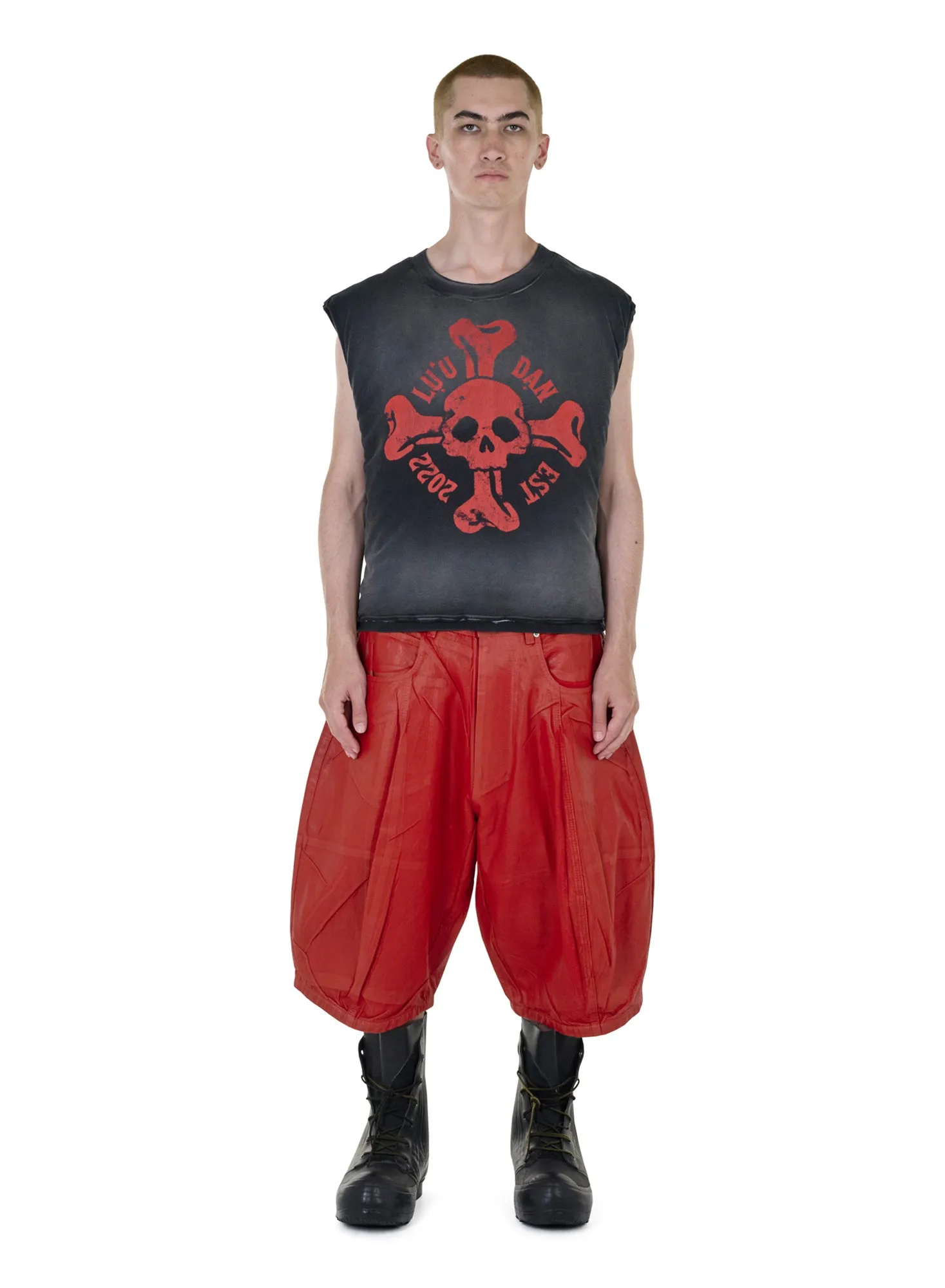 WADDED SLEEVELESS TEE sold by LUU DAN product image thumbnail 2