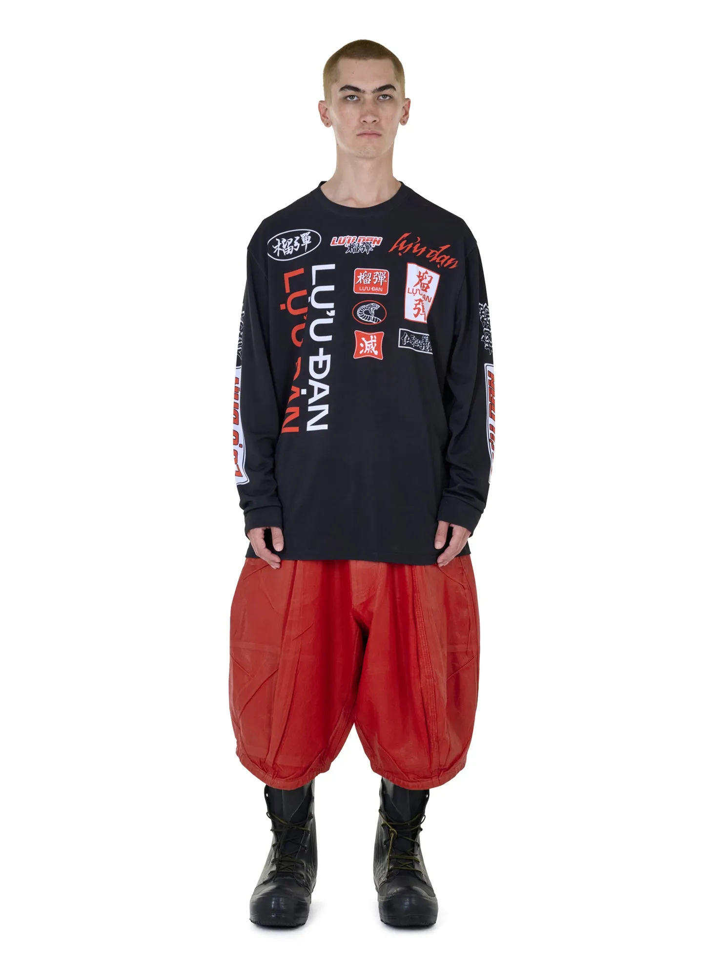OVERSIZED LONG SLEEVE TEE sold by LUU DAN product image thumbnail 2