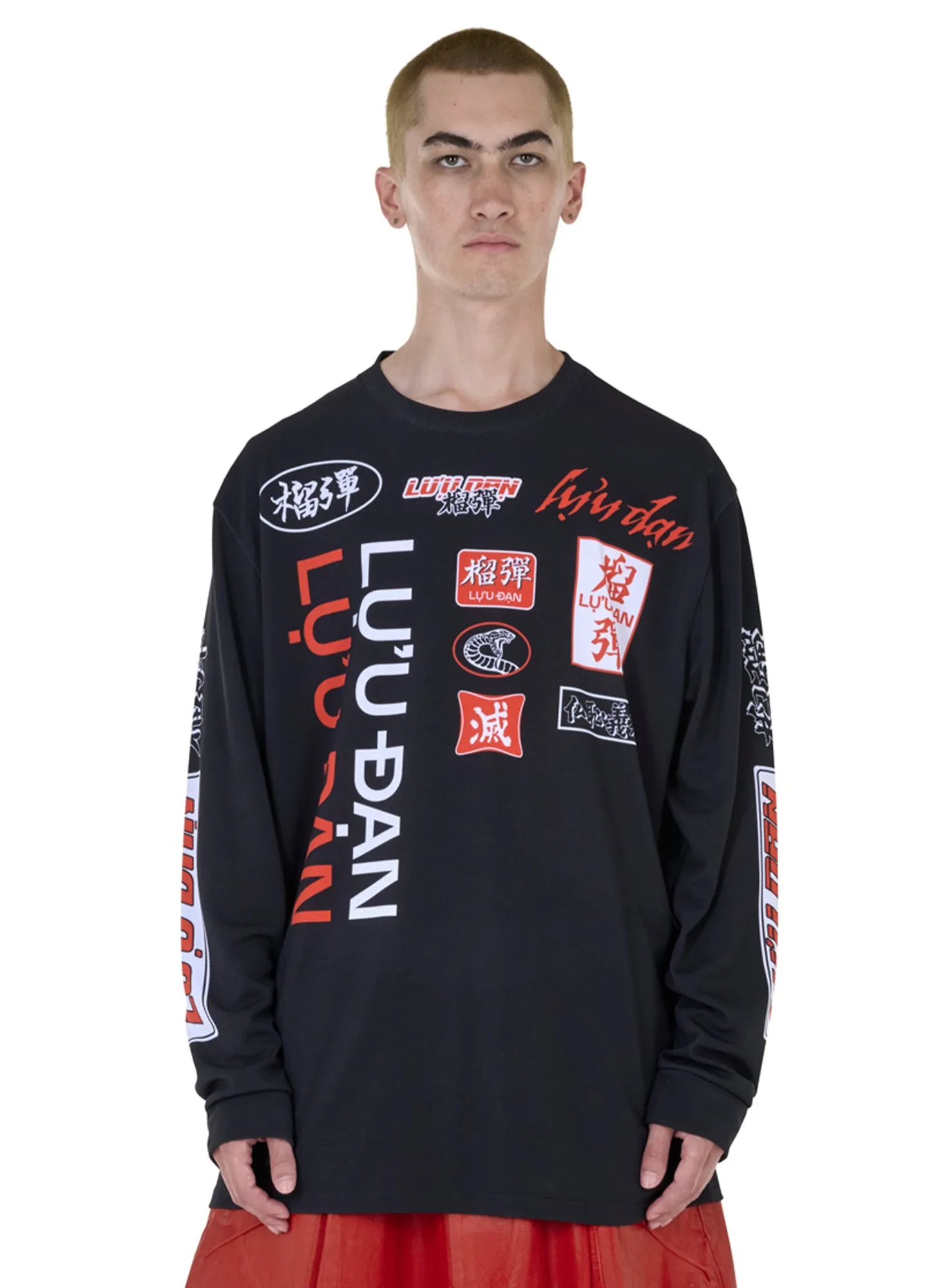OVERSIZED LONG SLEEVE TEE sold by LUU DAN product image thumbnail 3