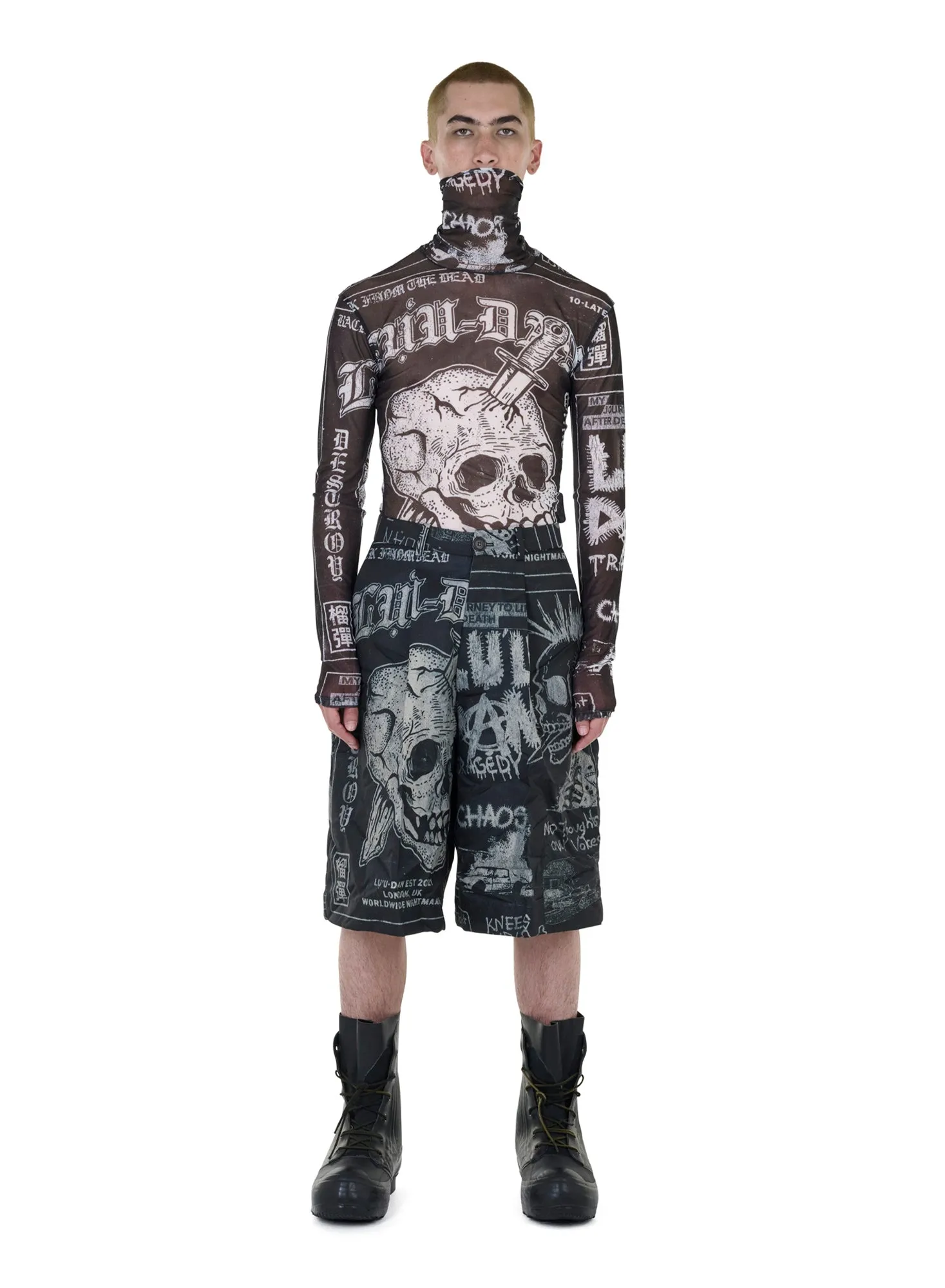 MASKED MESH TOP sold by LUU DAN product image thumbnail 2