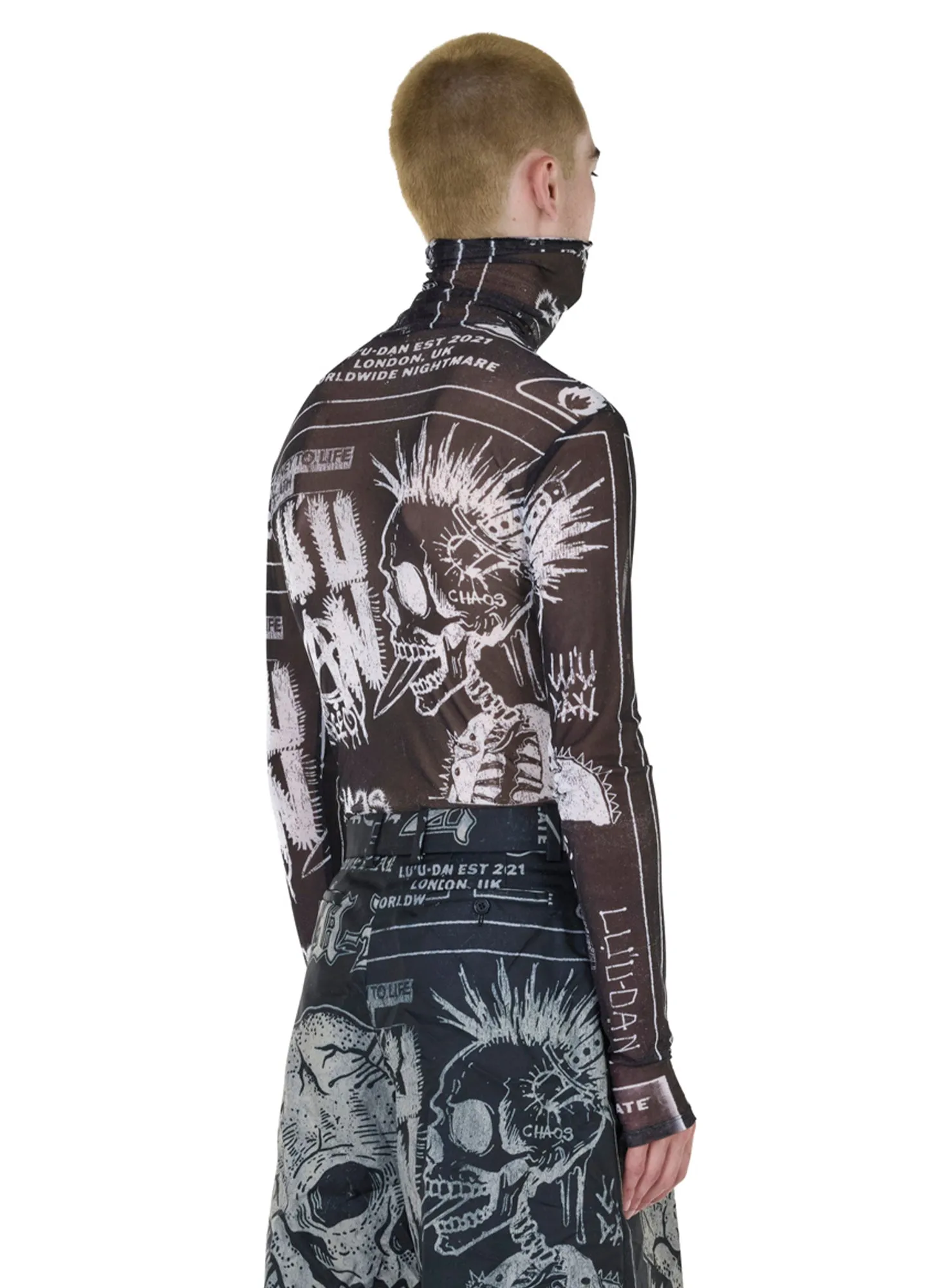 MASKED MESH TOP sold by LUU DAN product image thumbnail 5