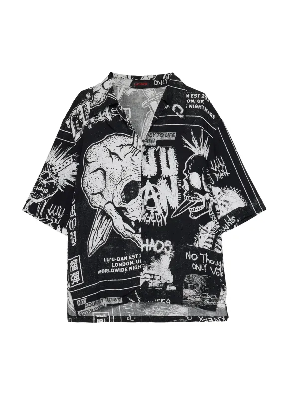 SHORT SLEEVE SHIRT made by LUU DAN