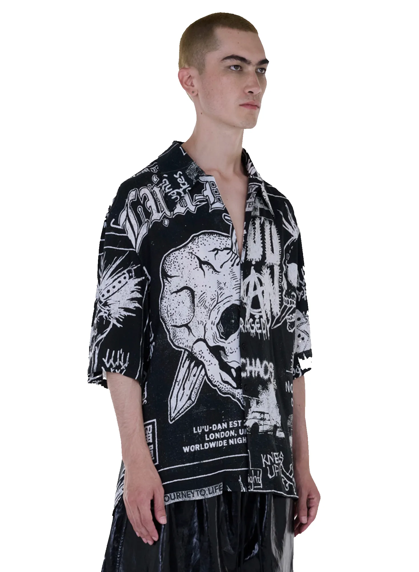 SHORT SLEEVE SHIRT sold by LUU DAN product image thumbnail 4