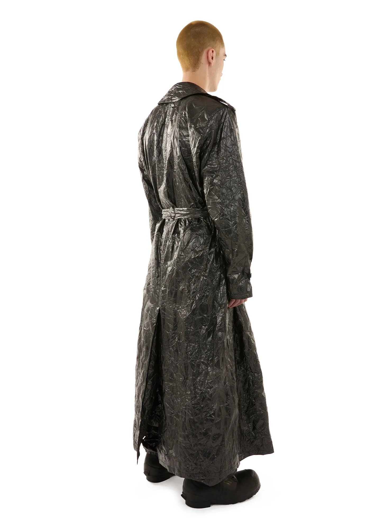 CRUMPLE TERROR TRENCH sold by LUU DAN product image thumbnail 4