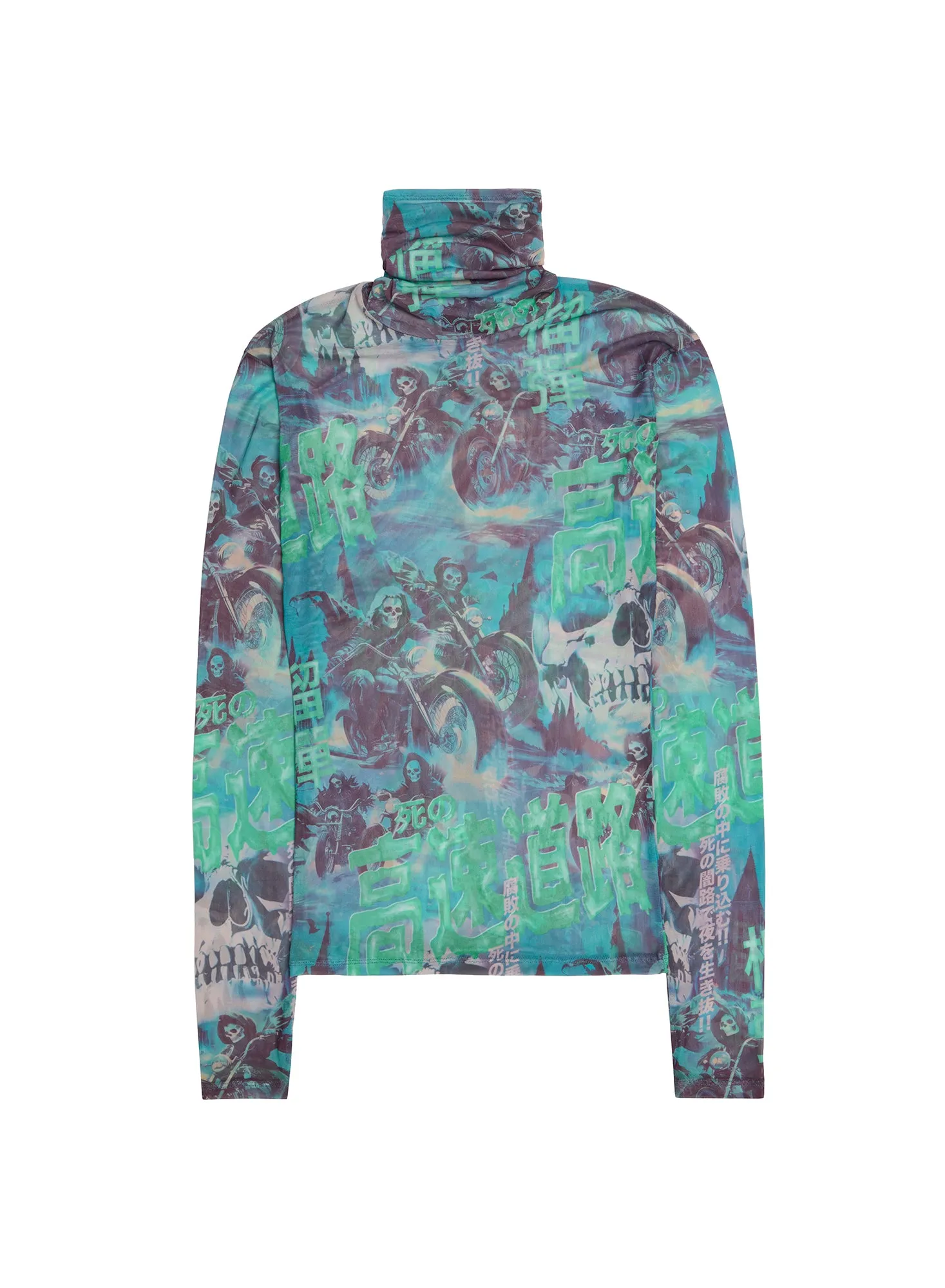 MASKED MESH TOP sold by LUU DAN