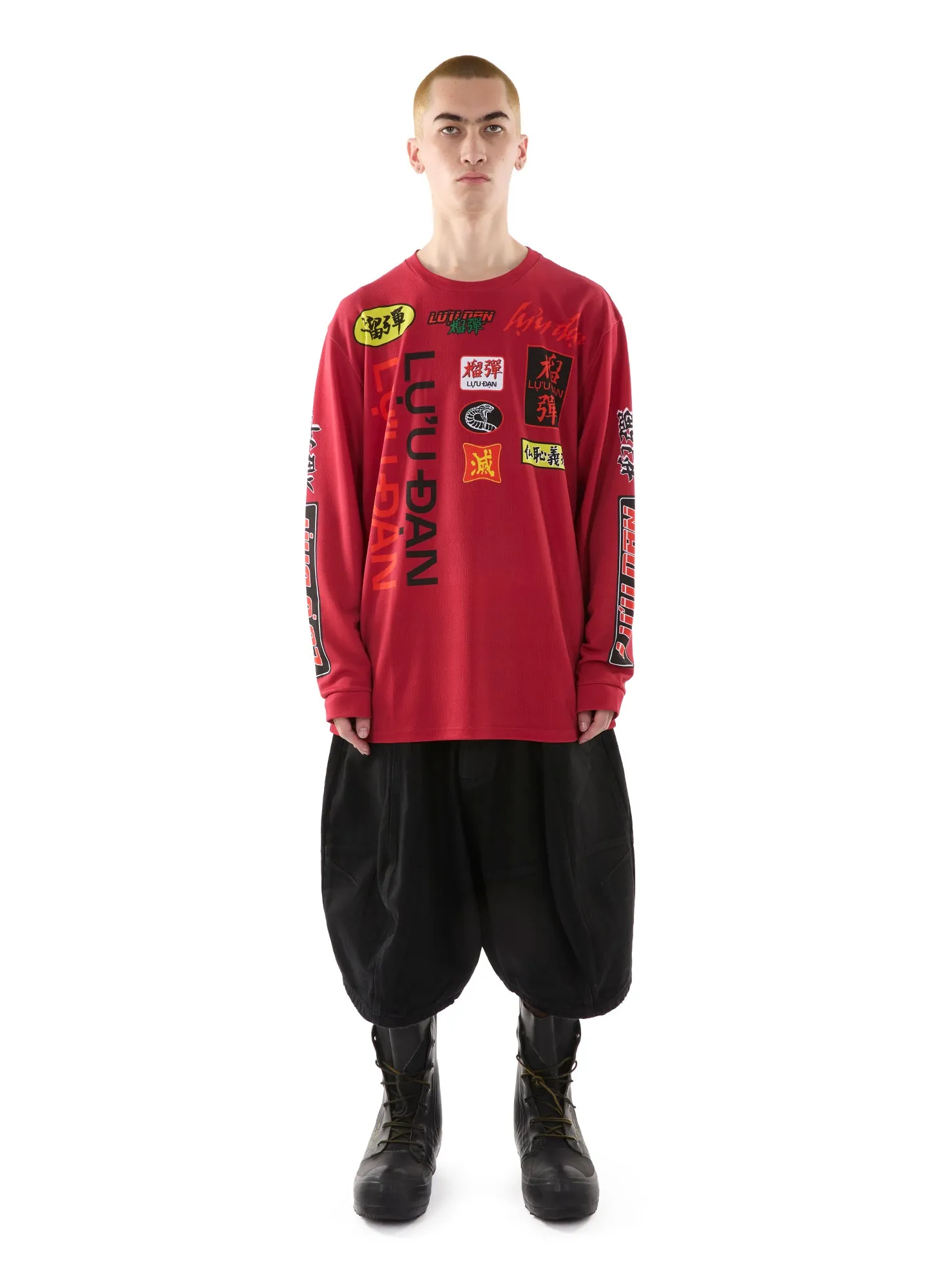 OVERSIZED LONG SLEEVE TEE sold by LUU DAN product image thumbnail 2