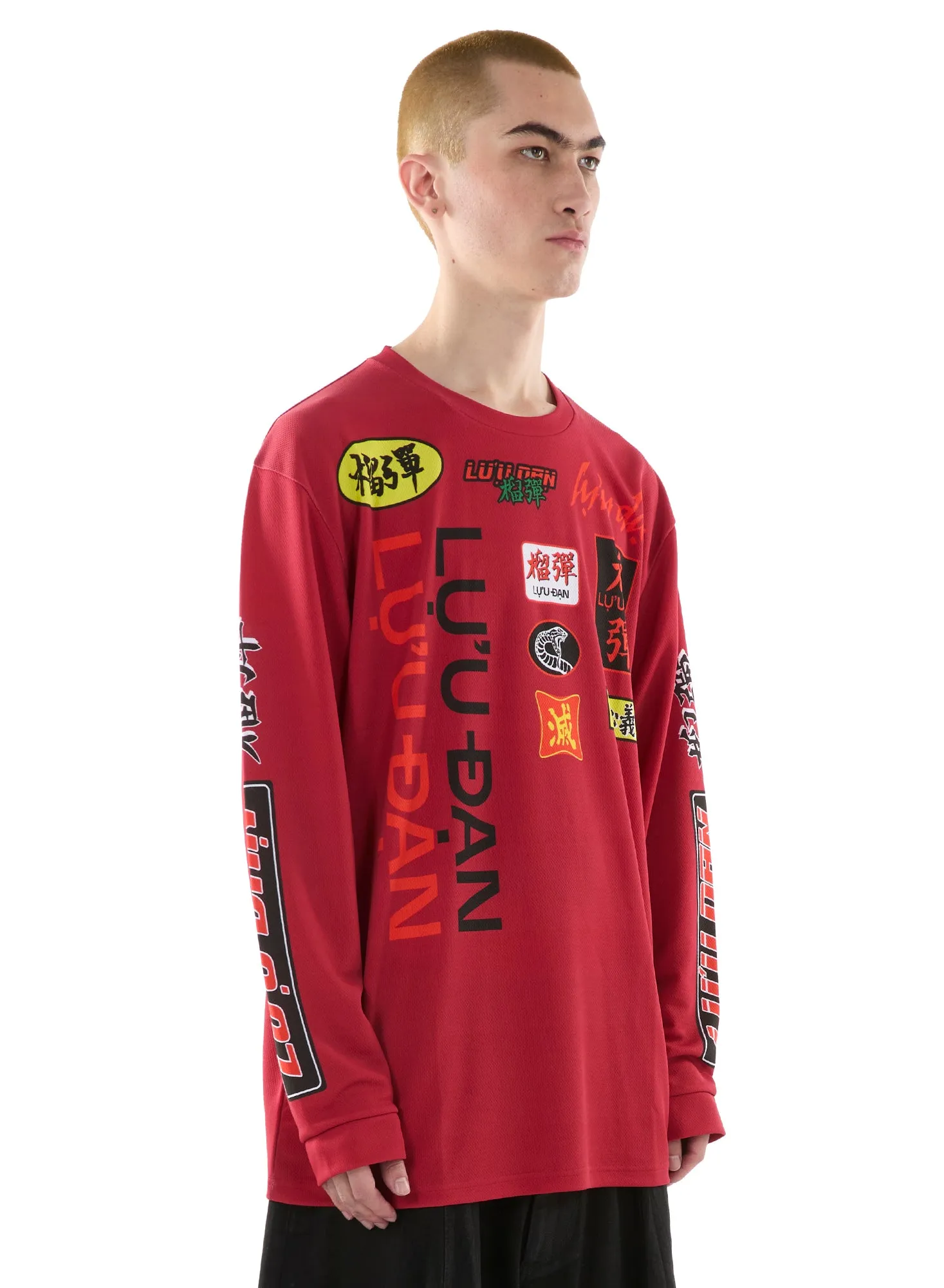 OVERSIZED LONG SLEEVE TEE sold by LUU DAN product image thumbnail 4