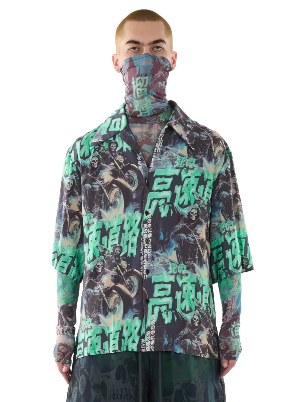 SHORT SLEEVE SHIRT made by LUU DAN