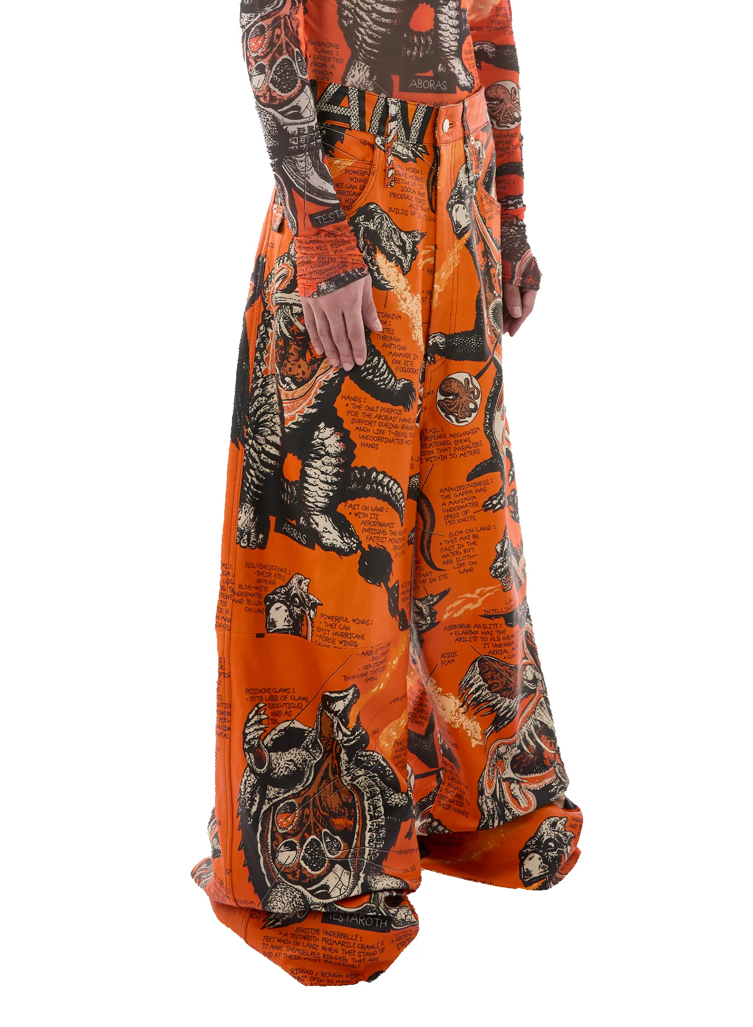 DUMPSTER TROUSERS sold by LUU DAN product image thumbnail 4