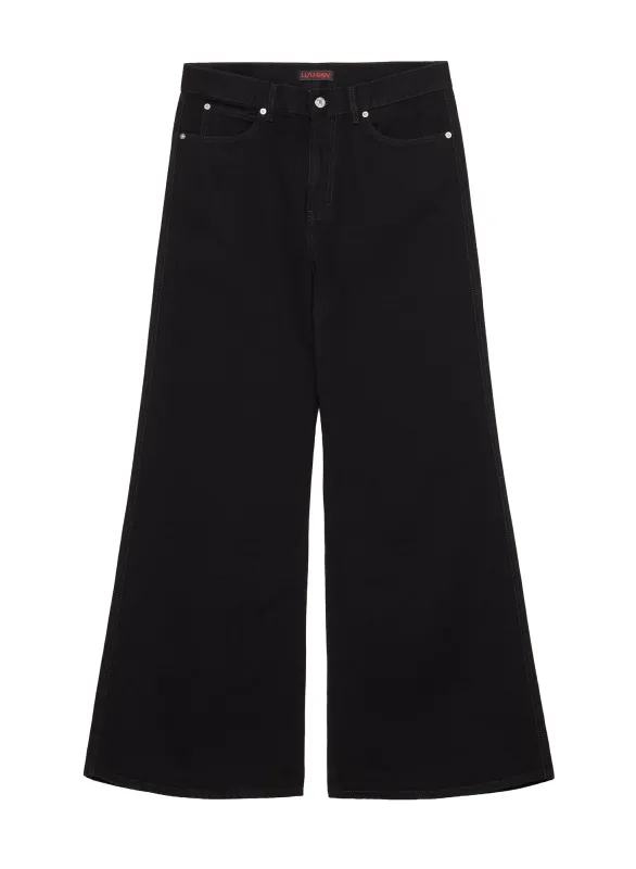 DENIM PHAT PANTS made by LUU DAN