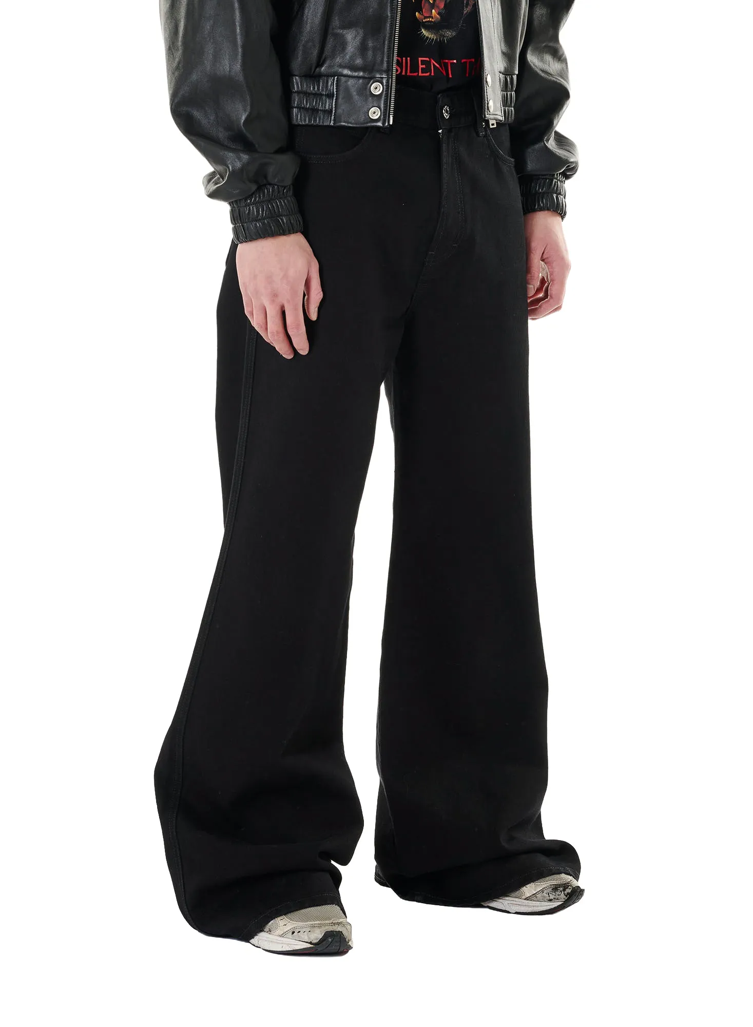 DENIM PHAT PANTS sold by LUU DAN product image thumbnail 4