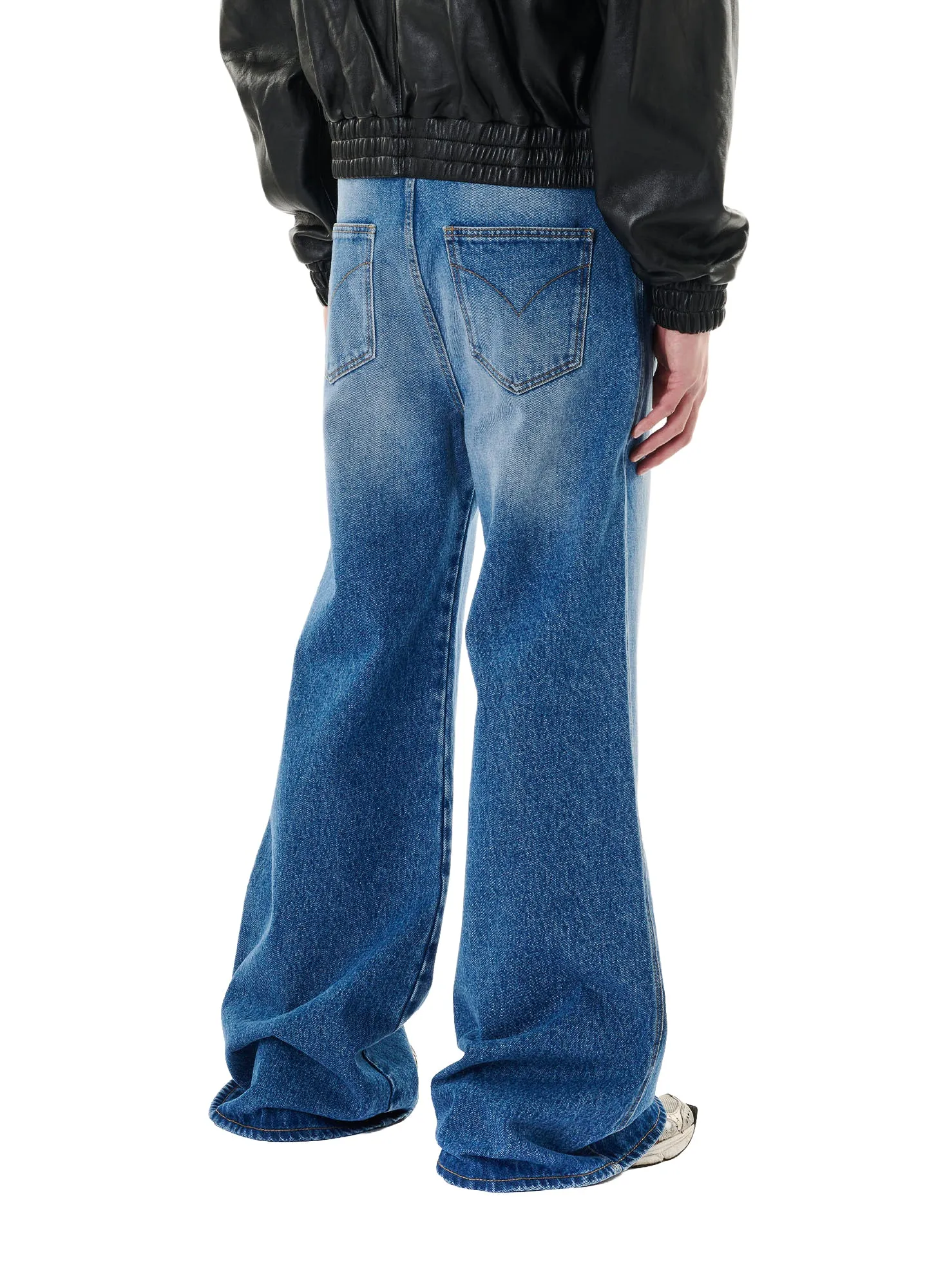 DENIM PHAT PANTS sold by LUU DAN product image thumbnail 5