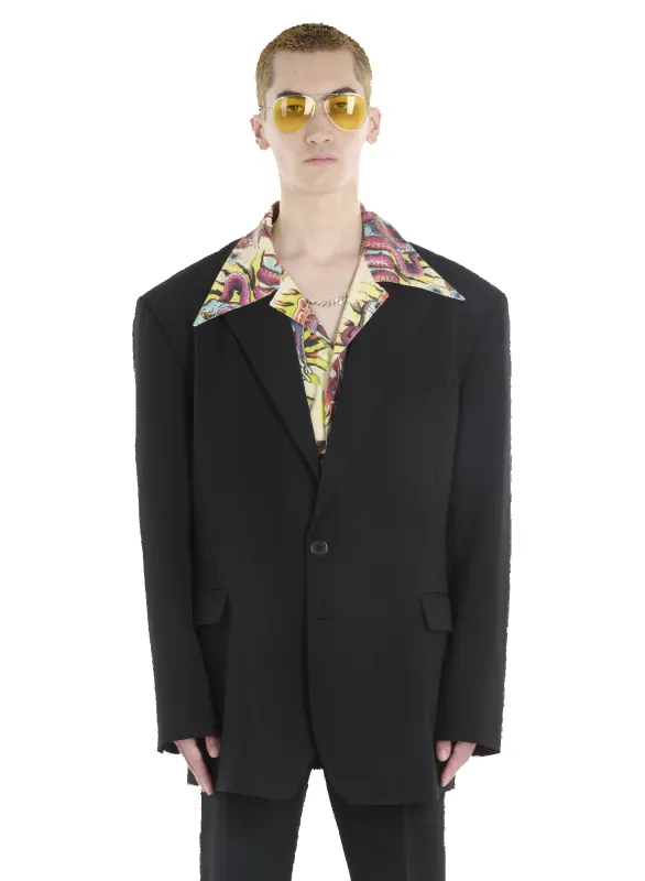 OVERSIZED BOXY BLAZER made by LUU DAN