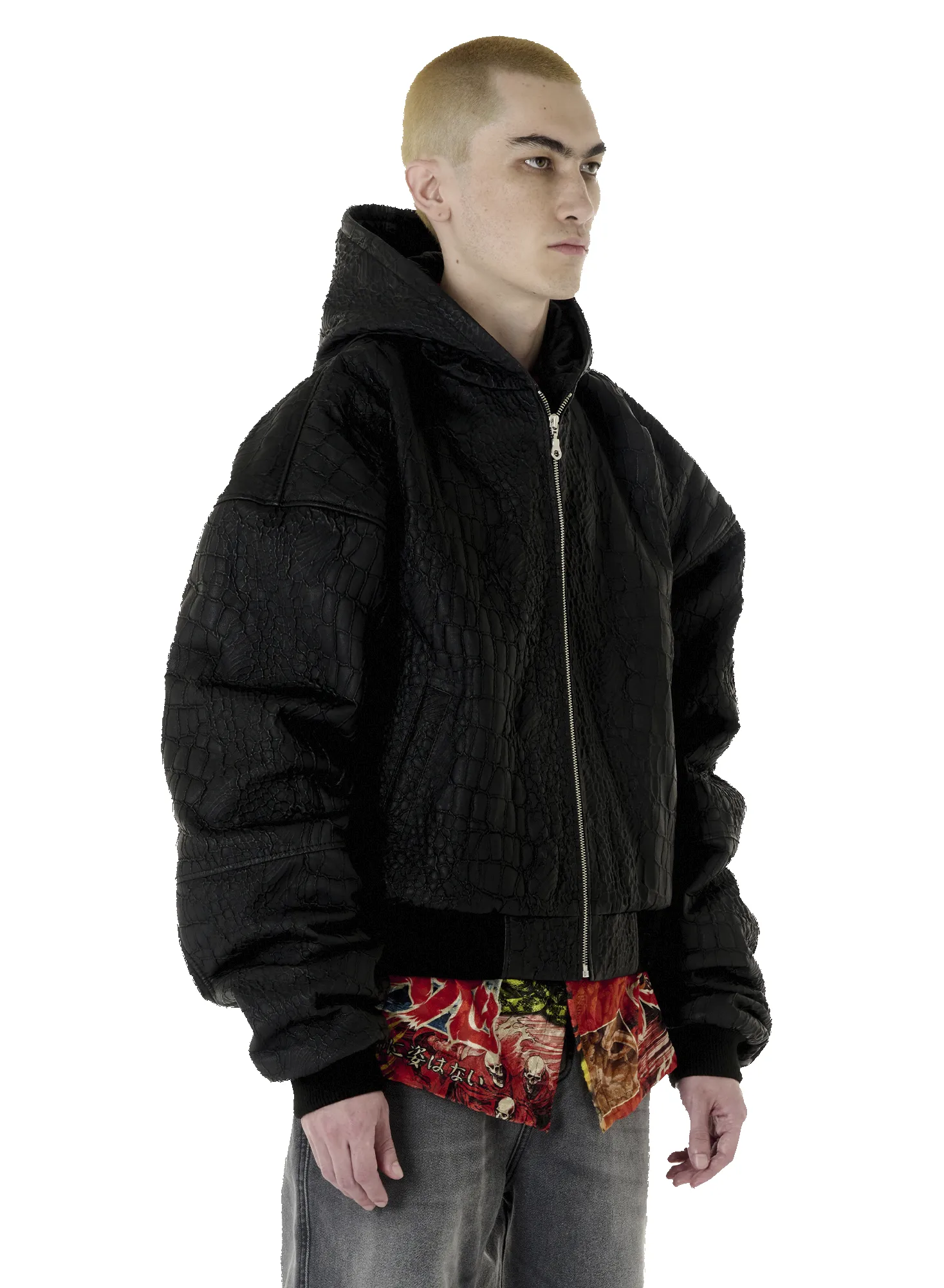 HOODED OUTLAW JACKET sold by LUU DAN product image thumbnail 2