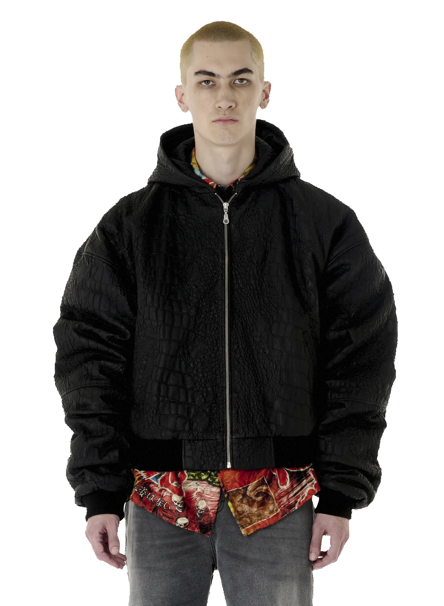 HOODED OUTLAW JACKET sold by LUU DAN