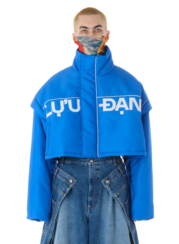 CROPPED SPORTS PARKA made by LUU DAN