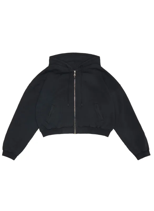 WASHED ZIP HOODIE made by LUU DAN