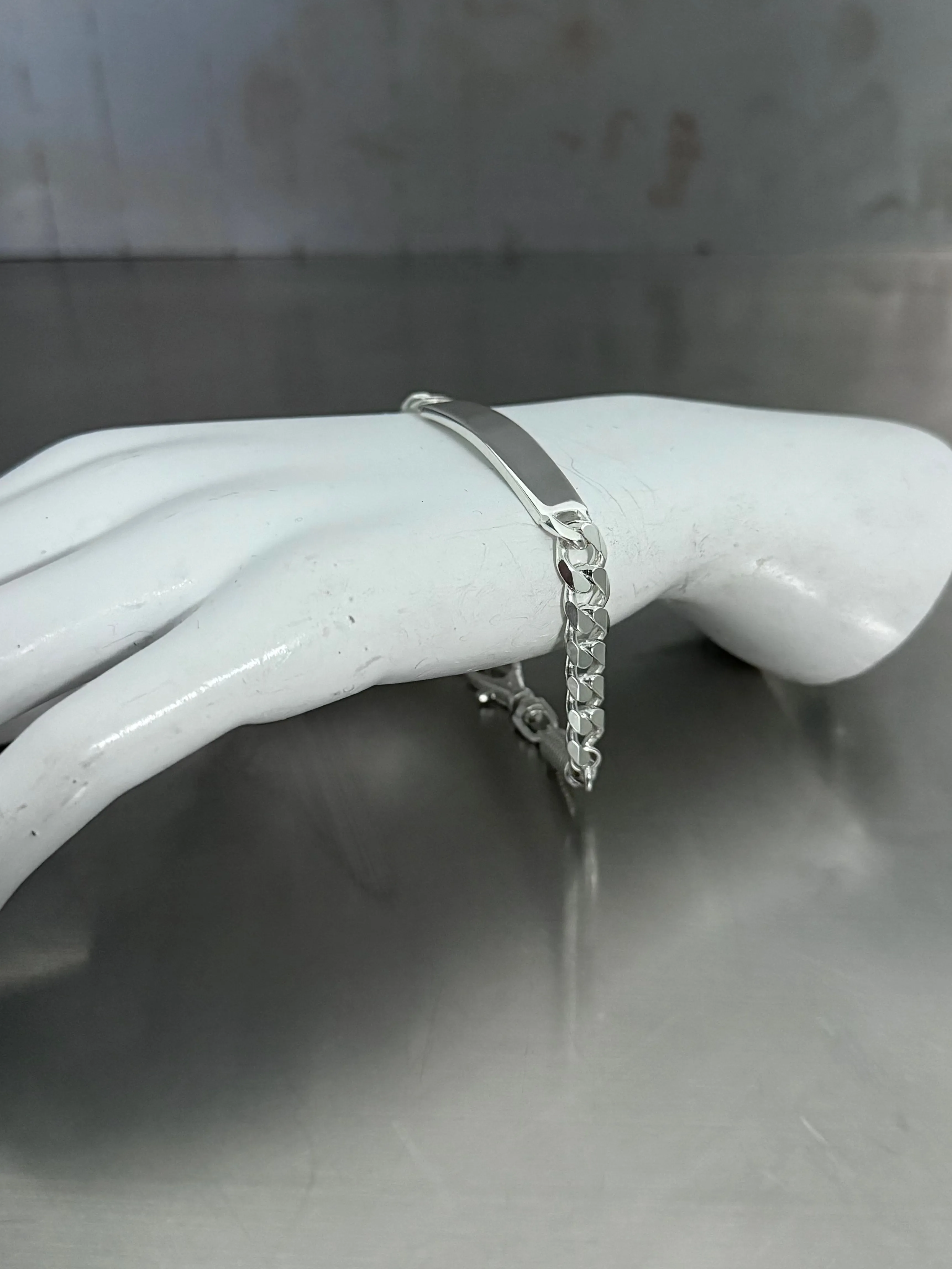 CUBAN SPRING ID BRACELET sold by MARTINE ALI product image thumbnail 3