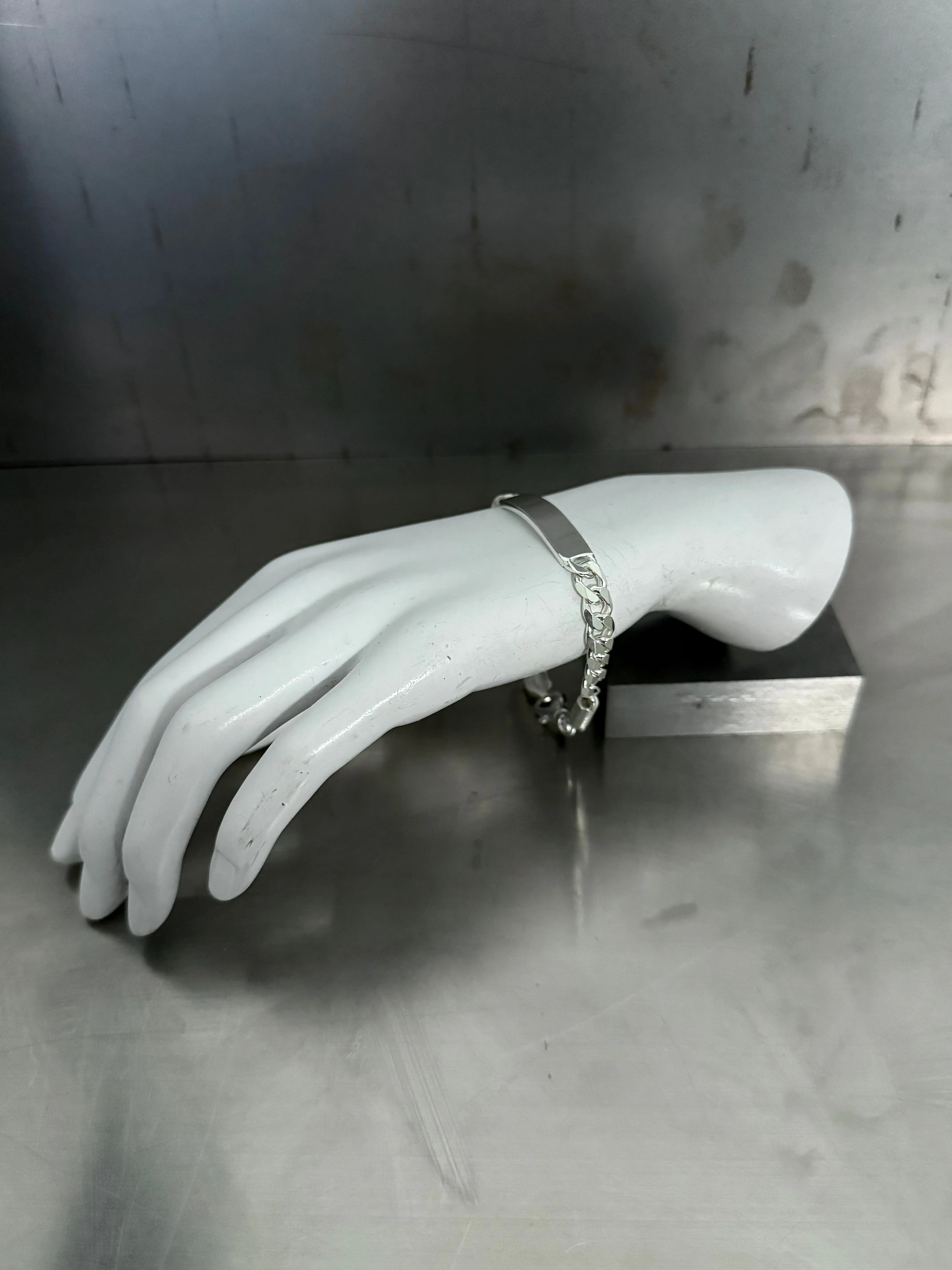 CUBAN SPRING ID BRACELET sold by MARTINE ALI product image thumbnail 4