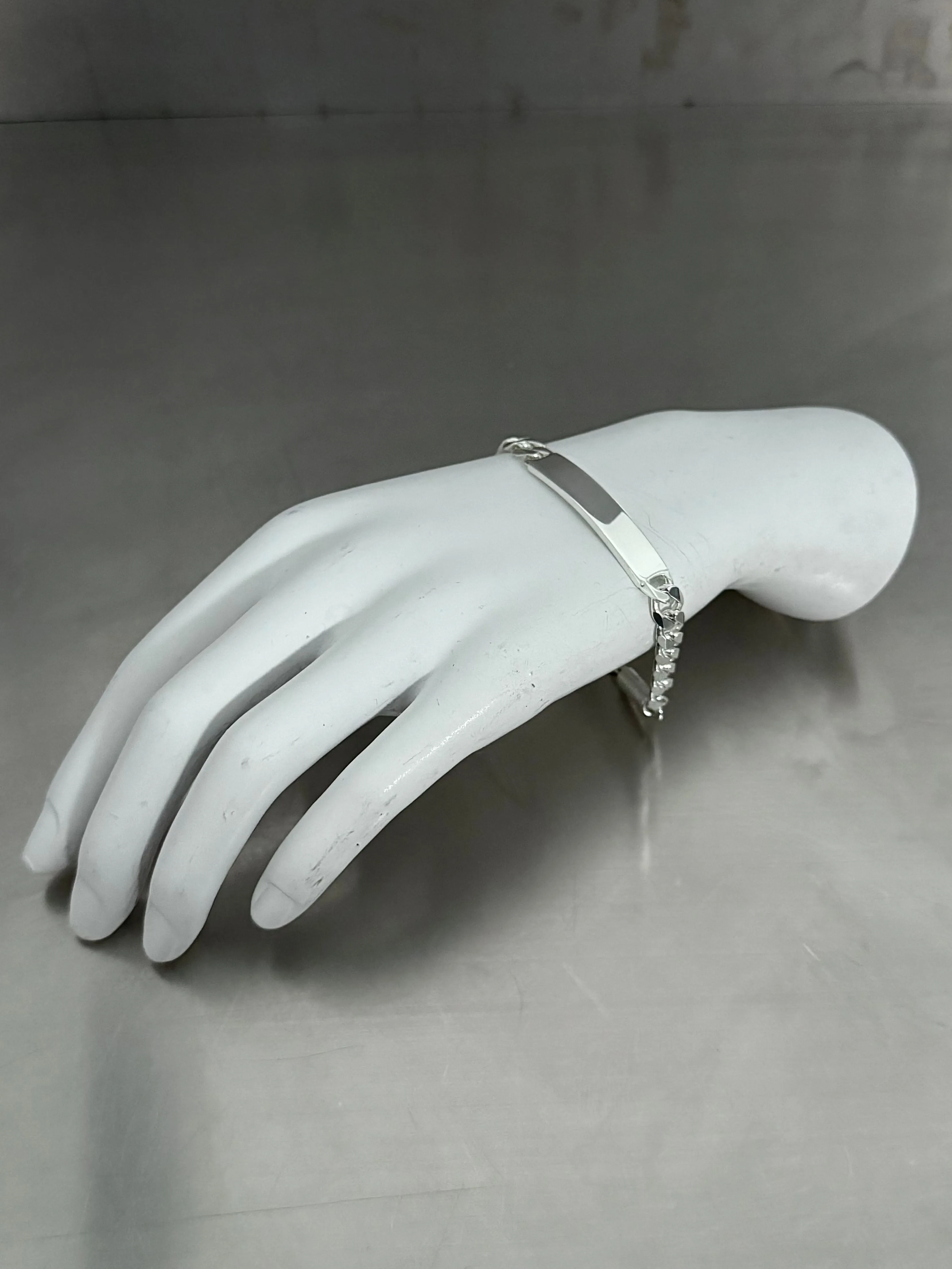 CUBAN SPRING ID BRACELET sold by MARTINE ALI product image thumbnail 2