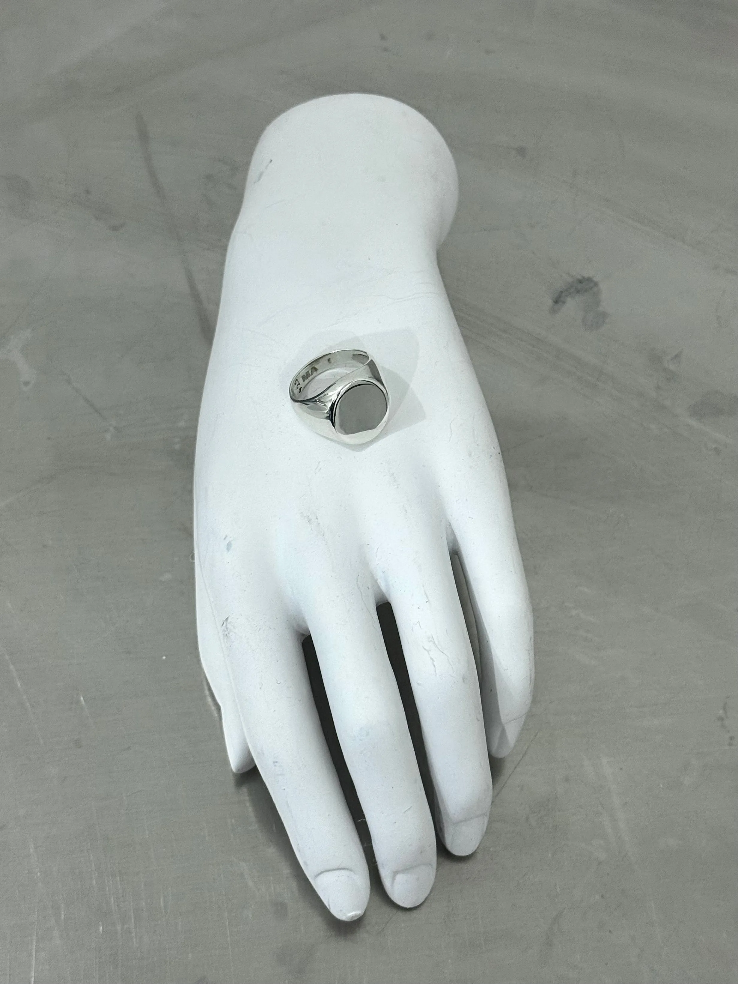 OVAL SIGNET RING sold by MARTINE ALI