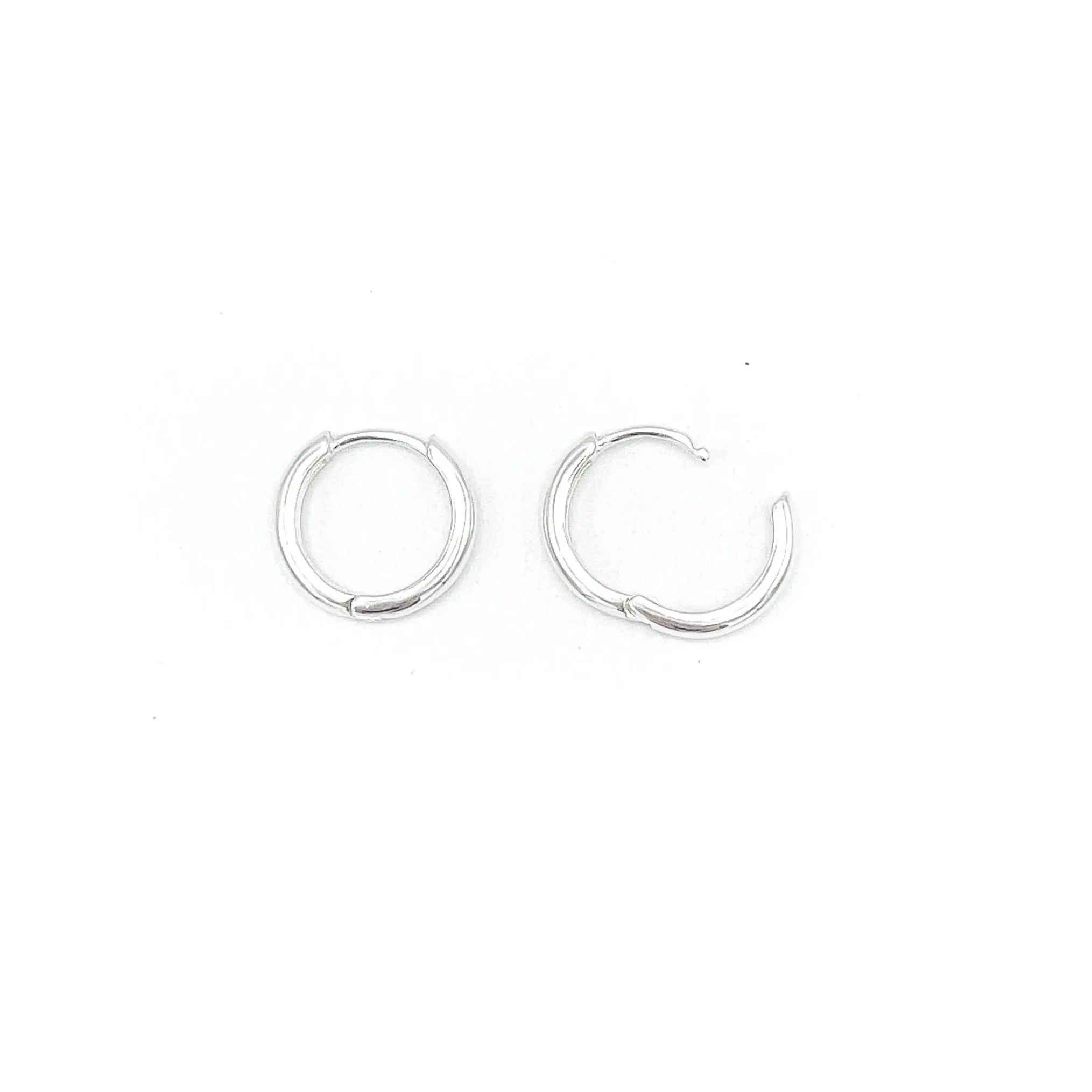 SIGNATURE SILVER HOOP sold by MARTINE ALI product image thumbnail 4