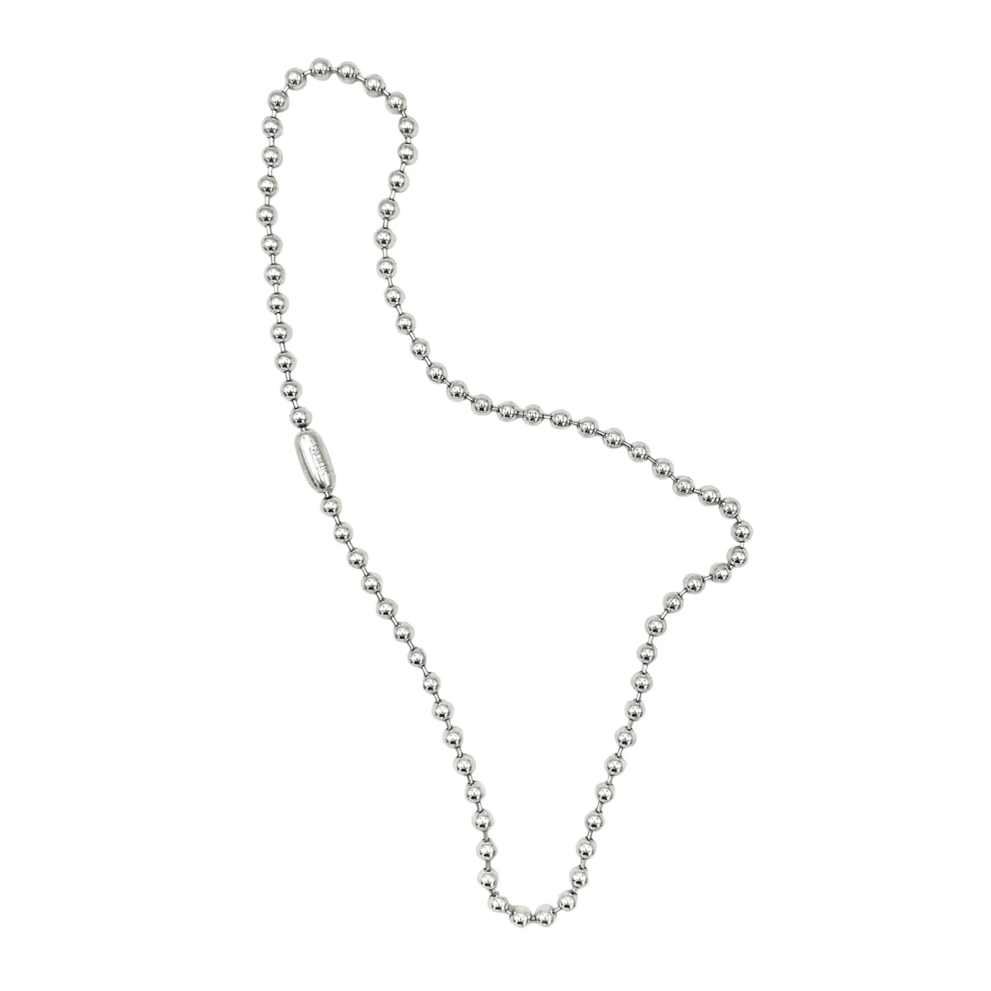 OLI BALL SILVER CHAIN NECKLACE sold by MARTINE ALI product image thumbnail 2